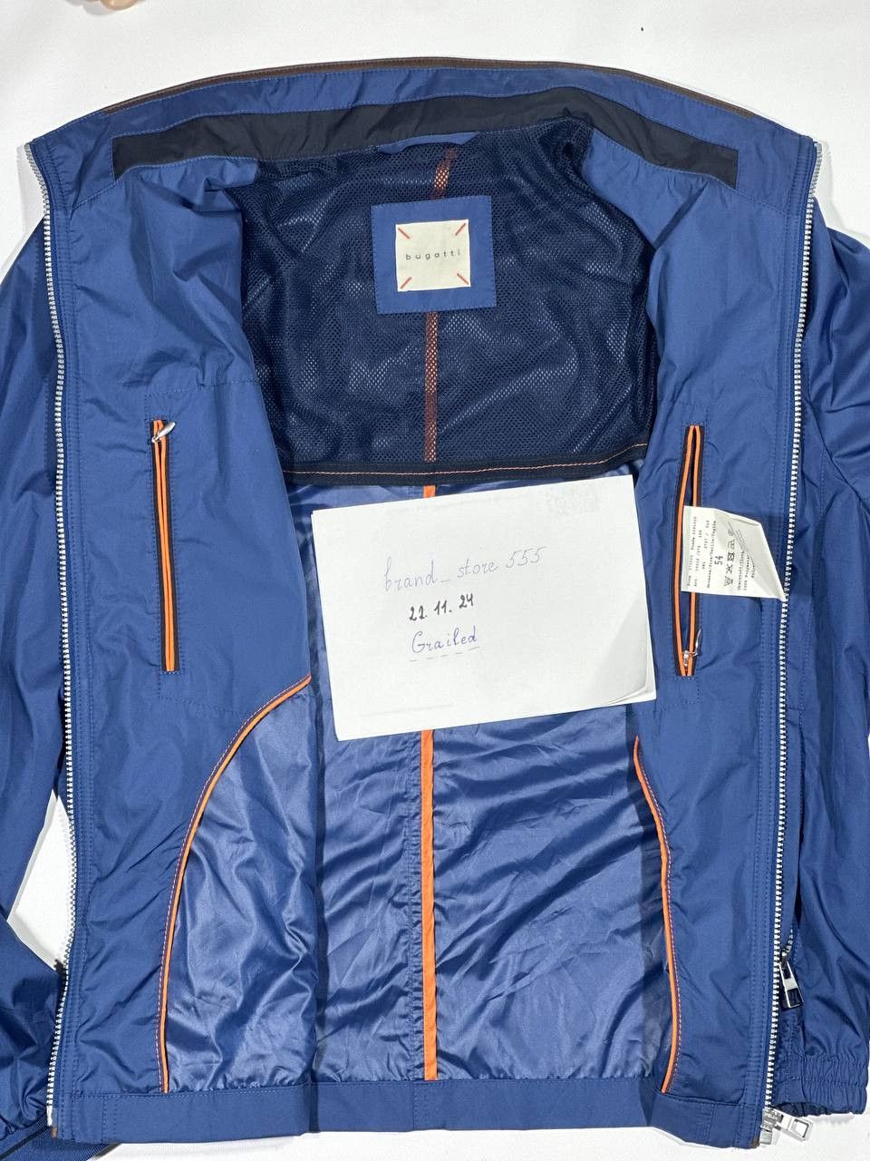 Bugatti Men's blue sports jacket from Bugatti brand, size 54 Size US XL / EU 56 / 4 - 2 Thumbnail