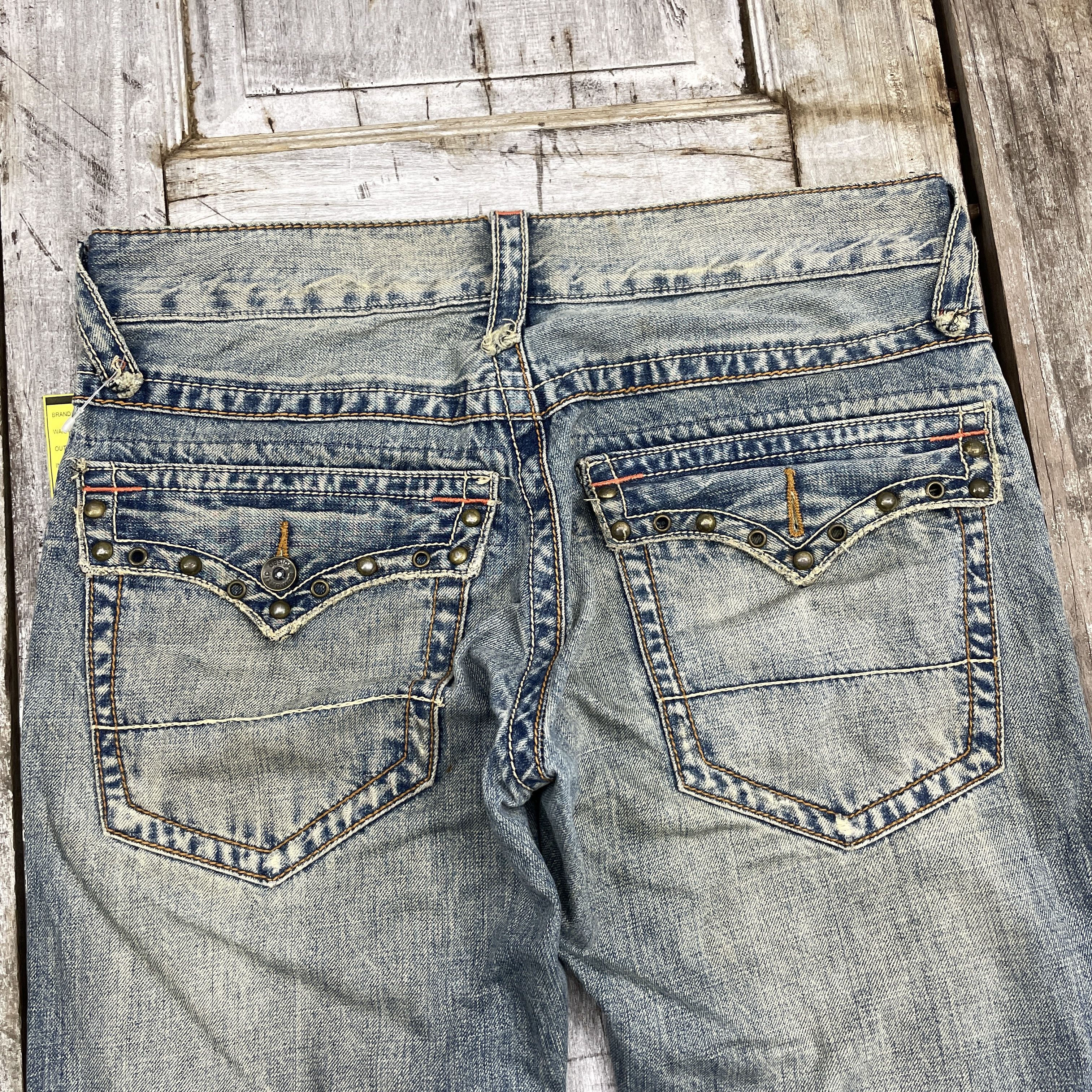 Japanese Brand Japanese SemanticDesign Distressed BootCut Jeans-wc301 Jeans Size US 33 - 5 Thumbnail