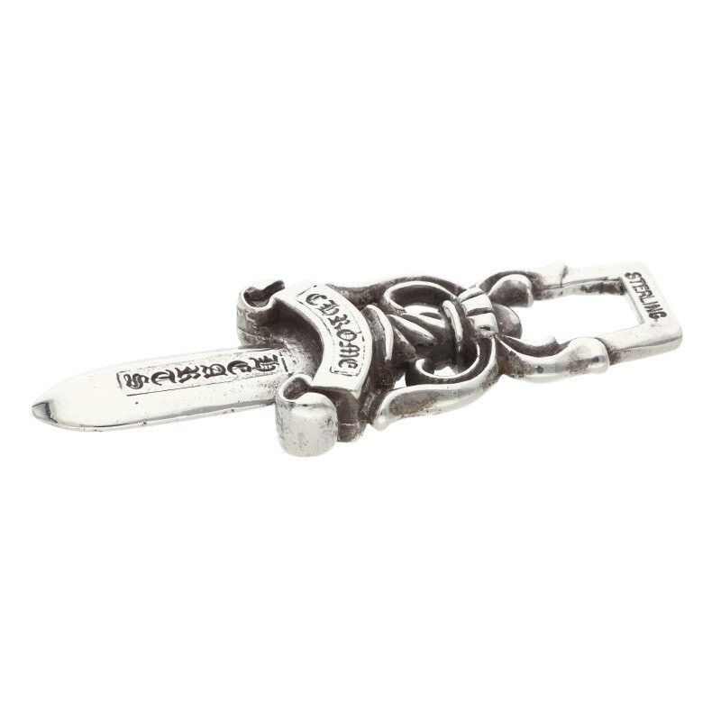 Chrome Hearts Chrome Hearts Old Silver Dagger Pendant Necklace Size ONE SIZE - 5 Thumbnail