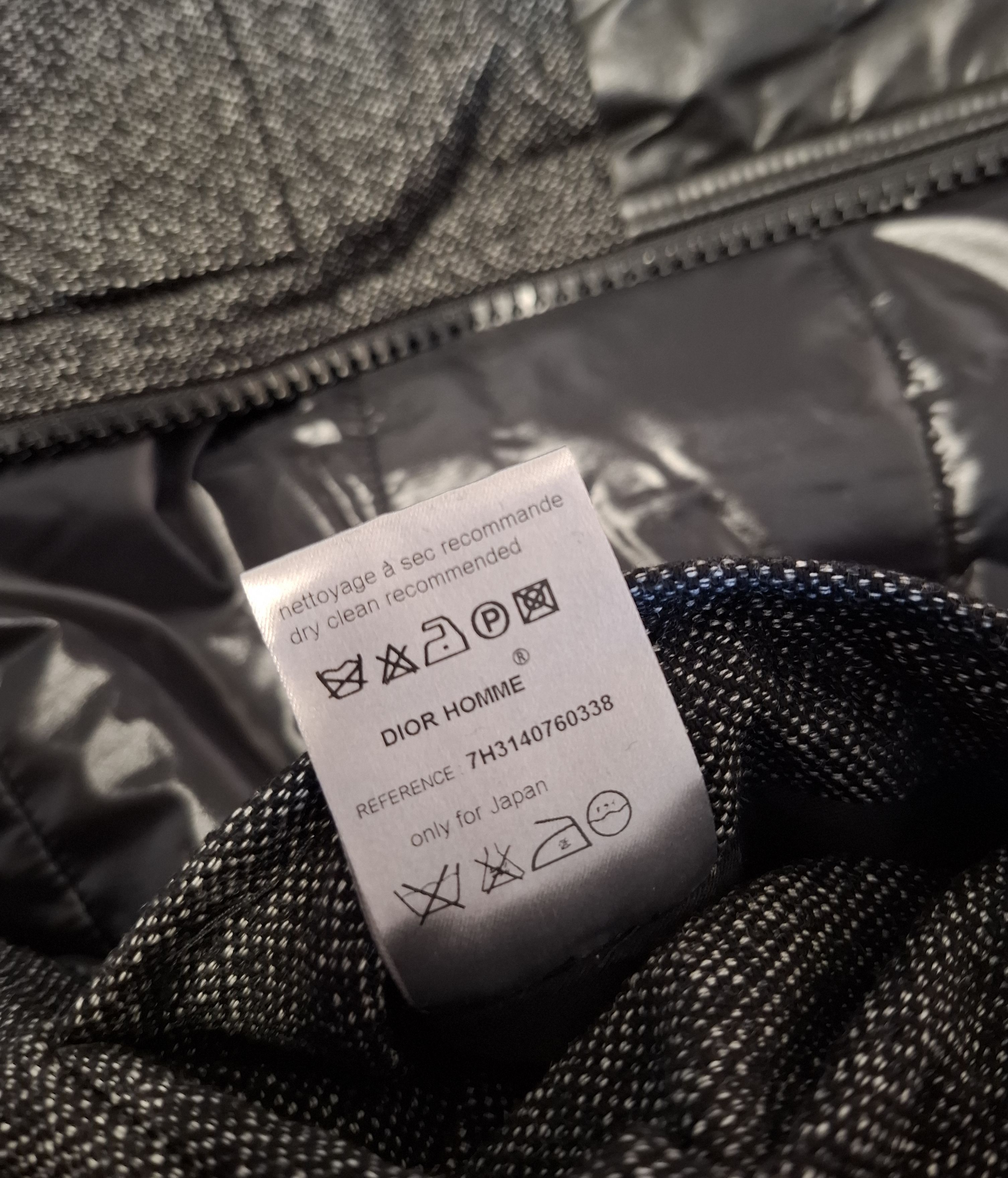 Dior × Hedi Slimane Dior Homme wool puffer jacket Size US M / EU 48-50 / 2 - 5 Thumbnail