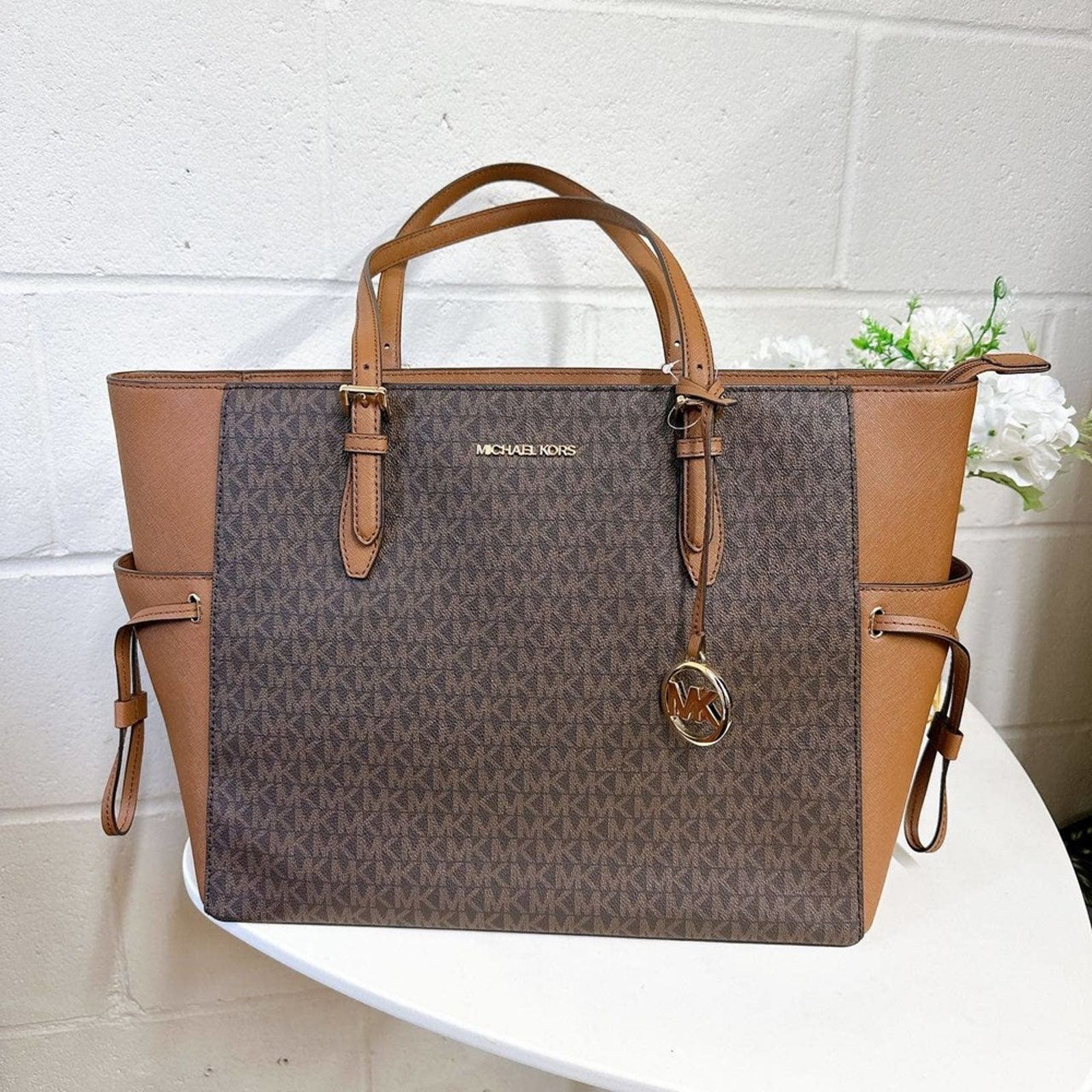 Michael Kors Michael Kors 35S1G2GT7B Women's Gilly Large Signature Tote Size ONE SIZE - 2 Thumbnail