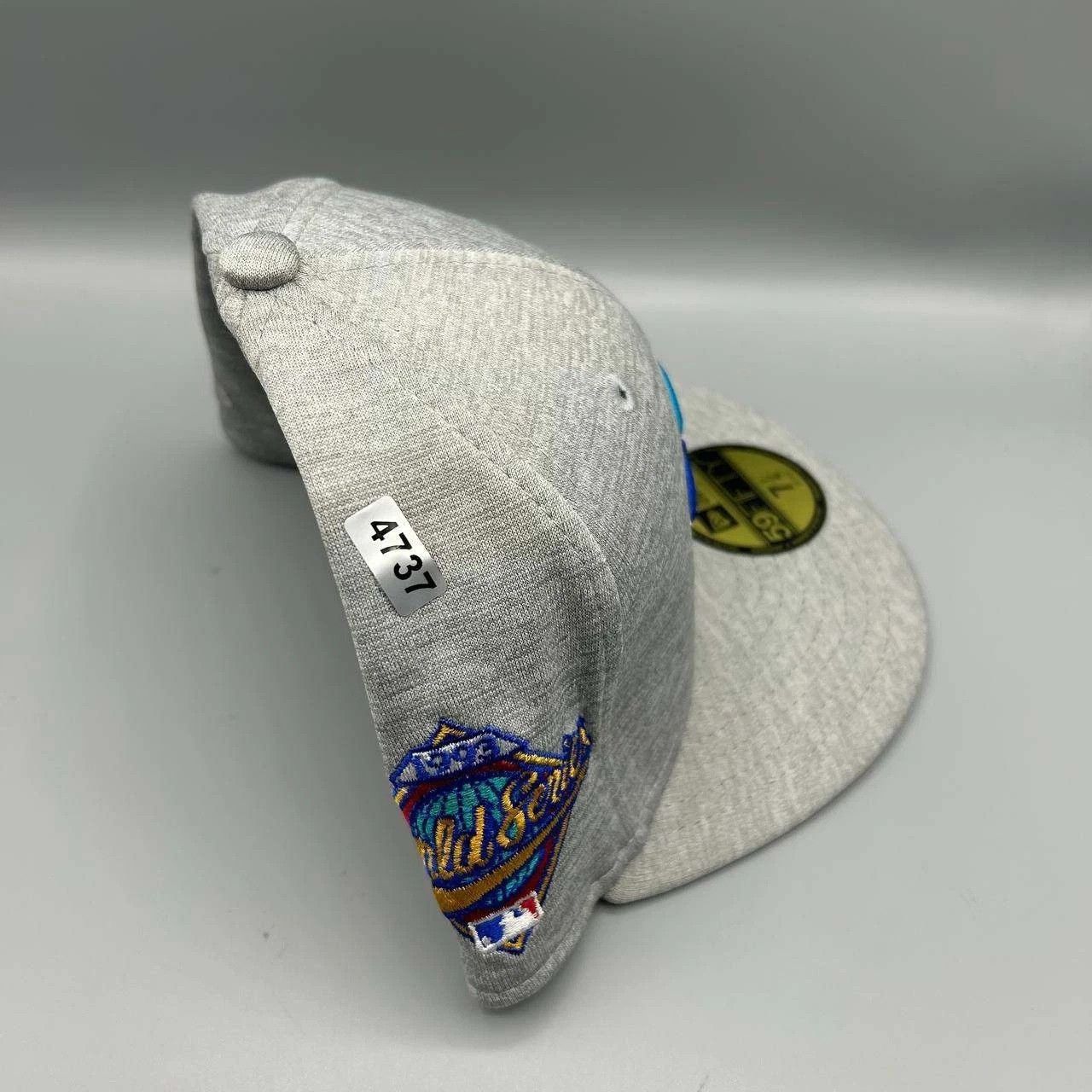 New Era Toronto Blue Jays Hat Men 7 1/4 Gray MLB Fitted Cap Size ONE SIZE - 10 Thumbnail