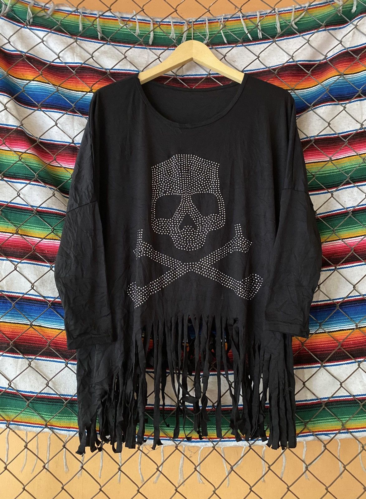 Hysteric Glamour × If Six Was Nine × Japanese Brand Y2k “fringe style” ifsixwasnine longsleeve Size L / US 10 / IT 46 - 1 Thumbnail