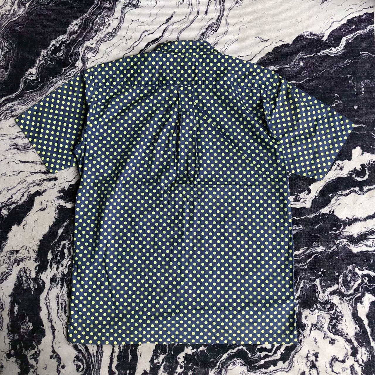 Beams Plus Beams Polka Dot Short Sleeve Button-Up Shirt Size US M / EU 48-50 / 2 - 2 Thumbnail