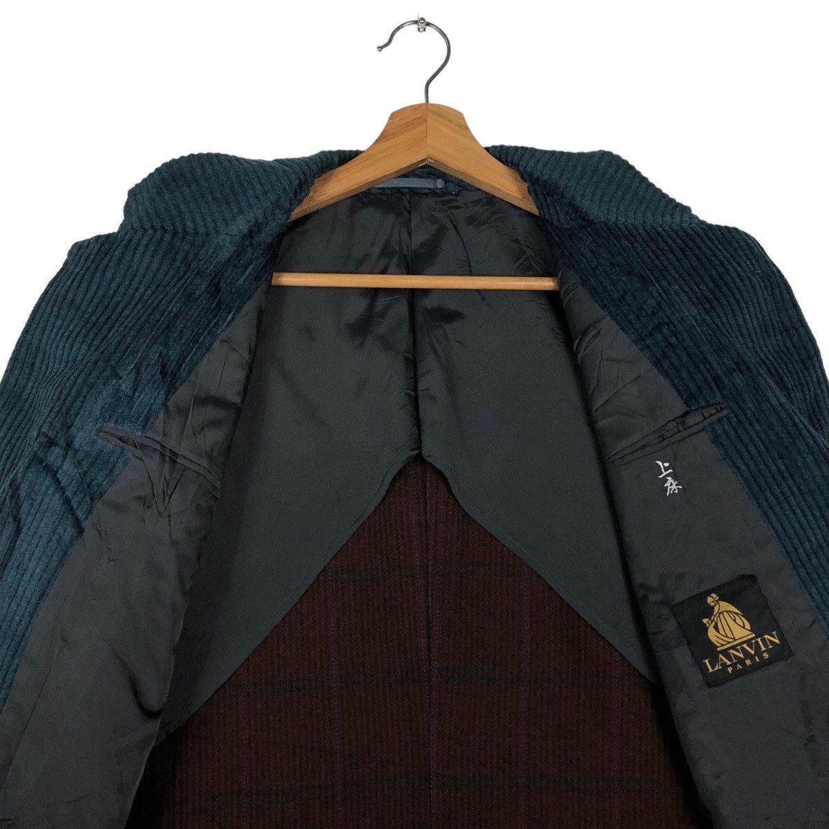 Japanese Brand 🔥90’s Vintage Double Breast Jacket Lanvin Paris Size US M / EU 48-50 / 2 - 12 Thumbnail