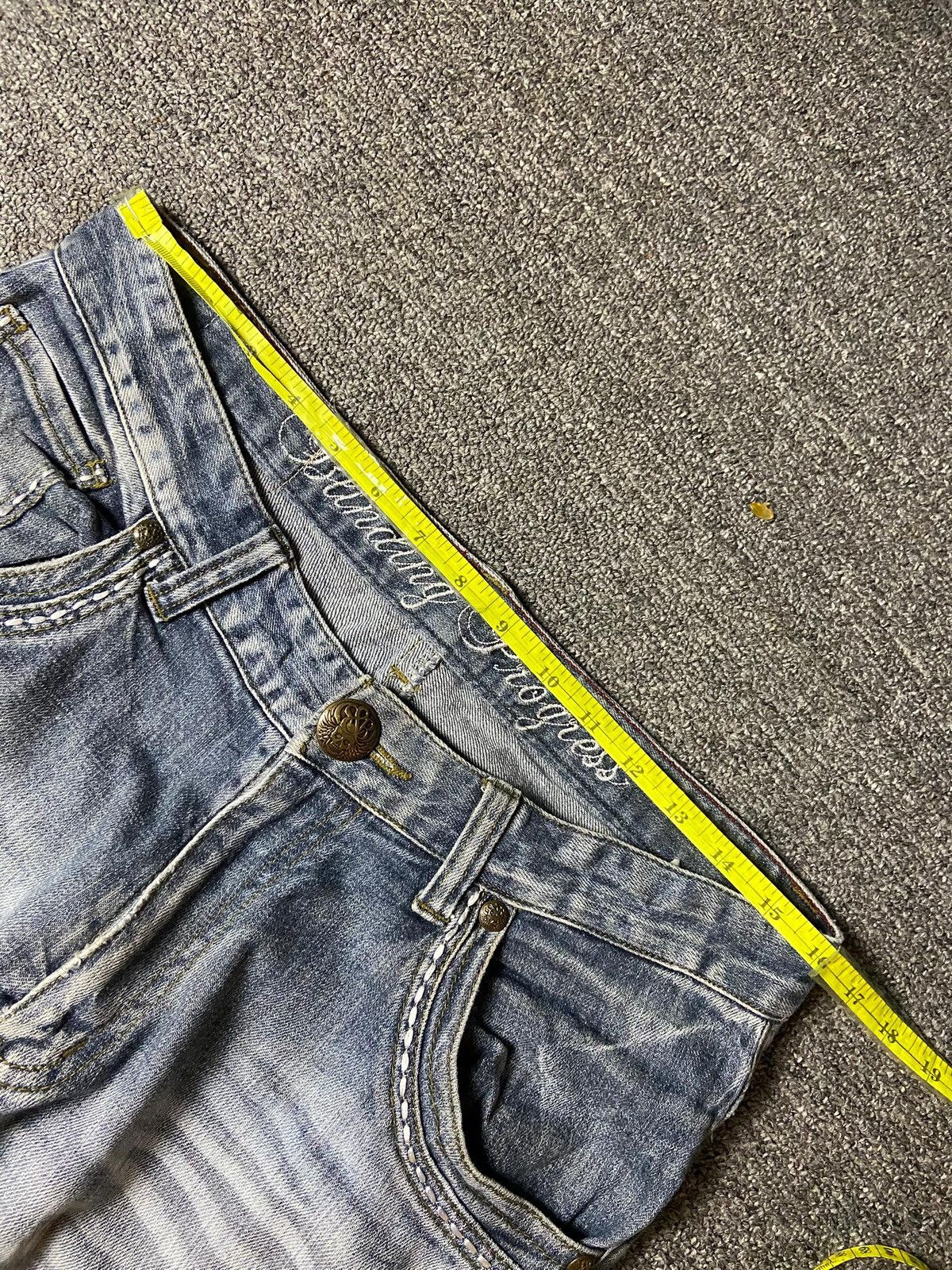 Japanese Brand × Vintage Vintage PANASPUR Distressed Denim Ripped Jeans (122) Size US 32 / EU 48 - 5 Thumbnail