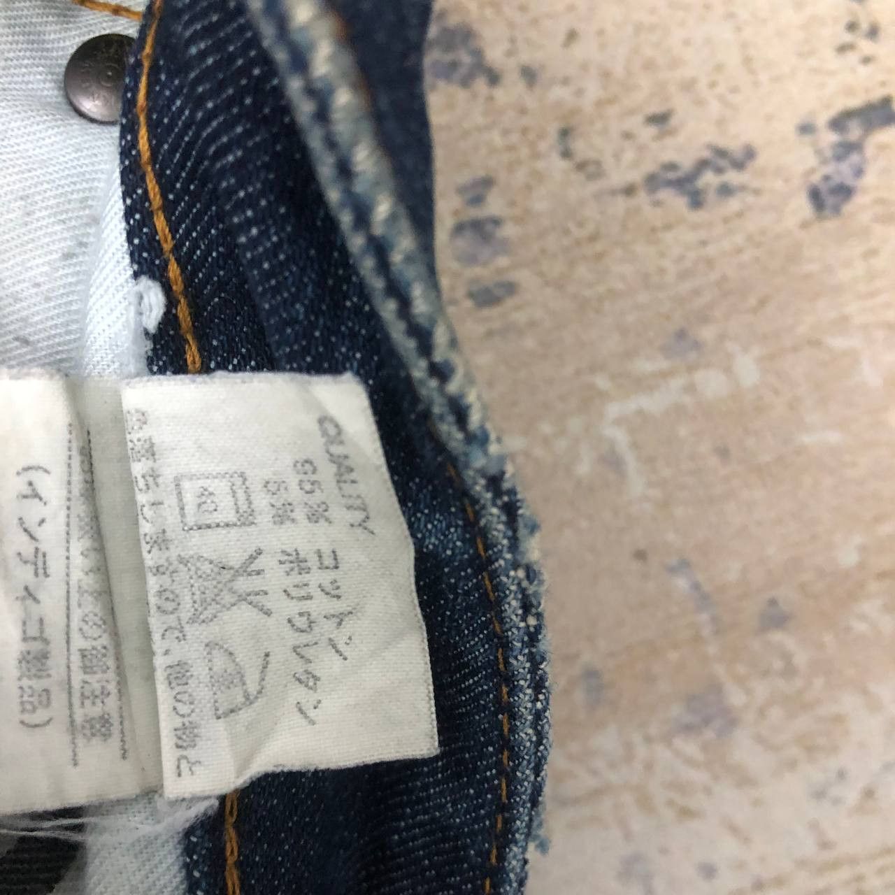 MOUSSY P806 MOUSSY FLARED JAPAN JEANS Size 31" - 9 Thumbnail