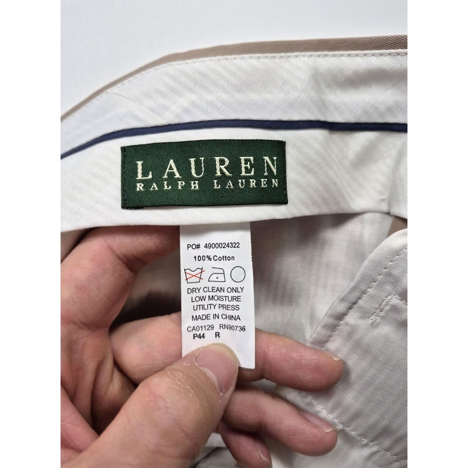 Ralph Lauren VINTAGE not? No. Size US 44 / EU 60 - 3 Thumbnail