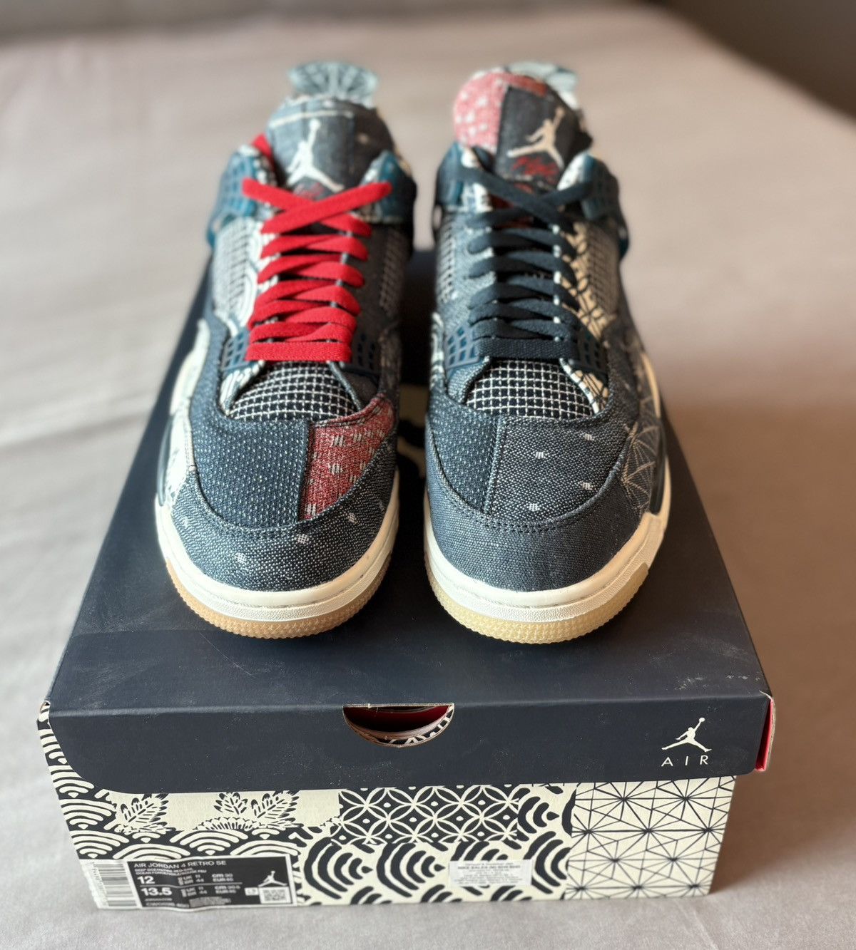 Jordan Brand Jordan 4 Retro SE Sashiko Size US 12 / EU 45 - 5 Thumbnail