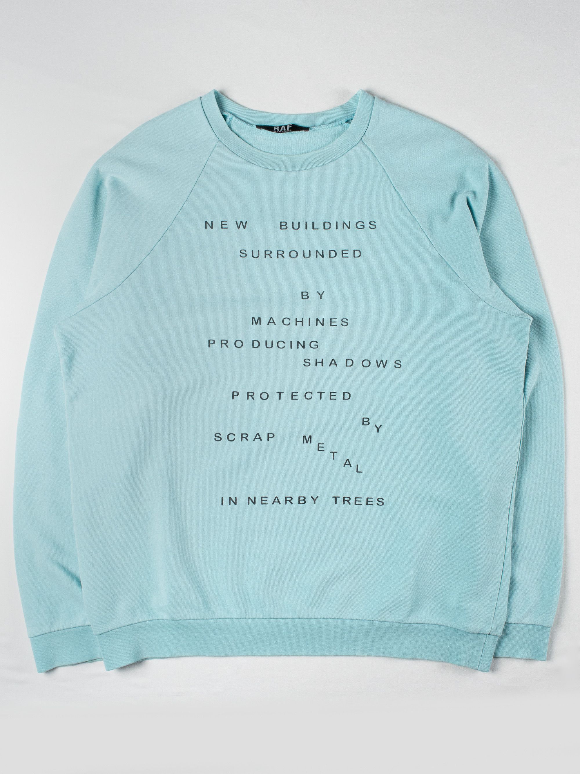 Raf by Raf Simons RAF by Raf Simons - S/S 2006 sample "New Buildings" crewneck Size US XL / EU 56 / 4 - 3 Thumbnail