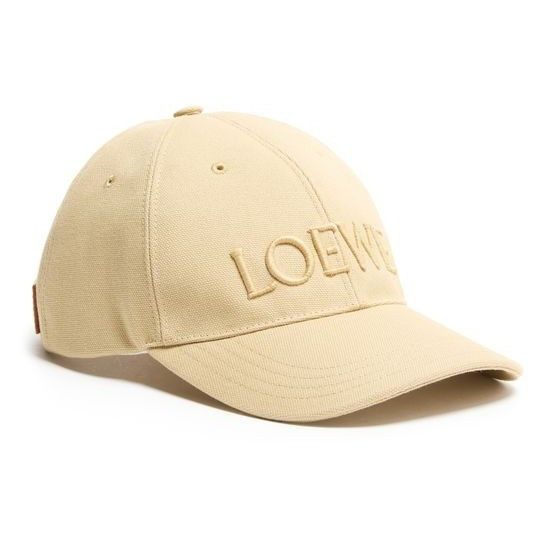 Loewe LOEWE Yellow Canvas Cap New & Authentic (Men's size:S;) Size ONE SIZE - 1 Thumbnail