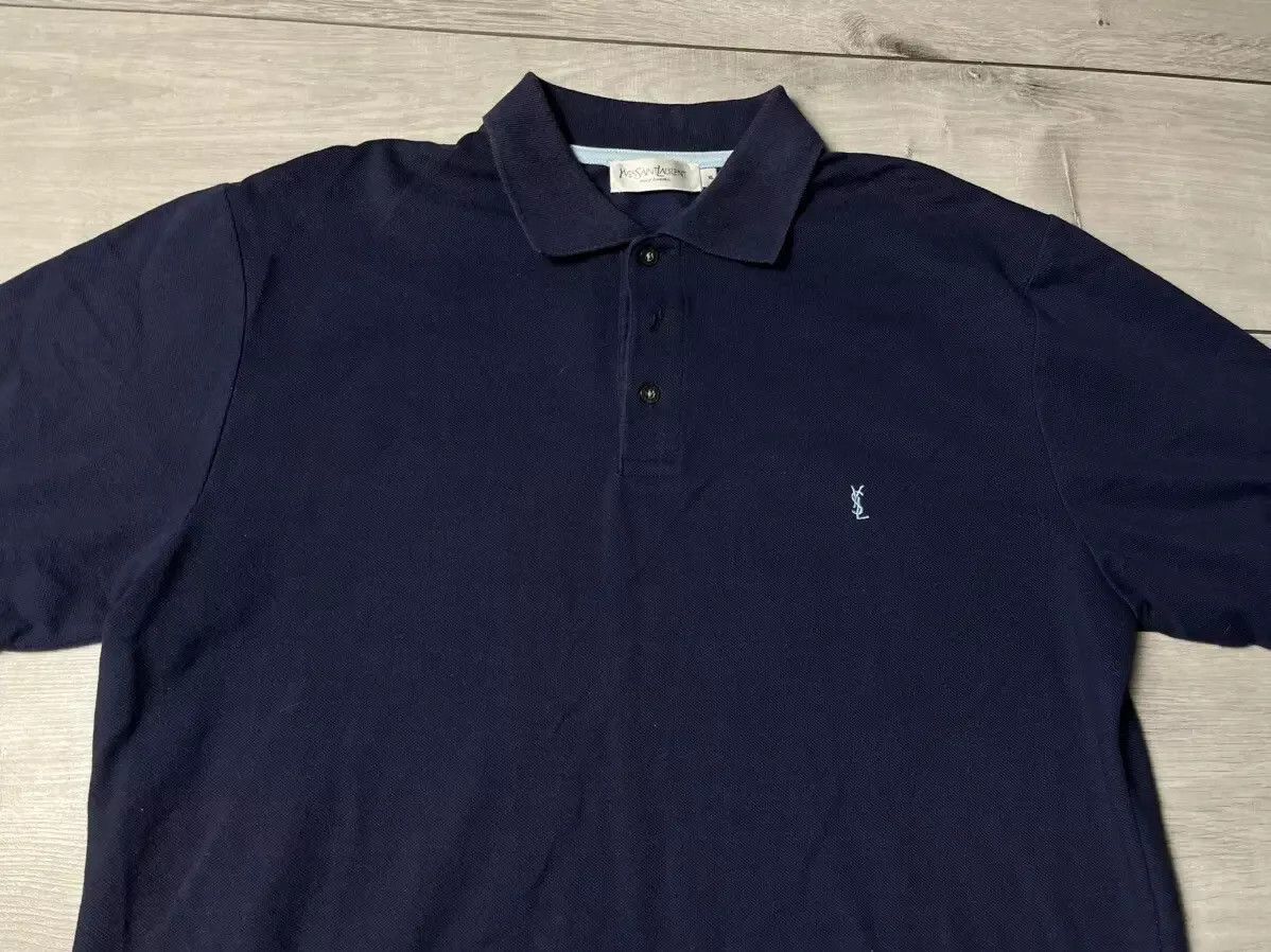 Yves Saint Laurent Yves Saint Laurent polos small logo classic Size US XL / EU 56 / 4 - 3 Thumbnail