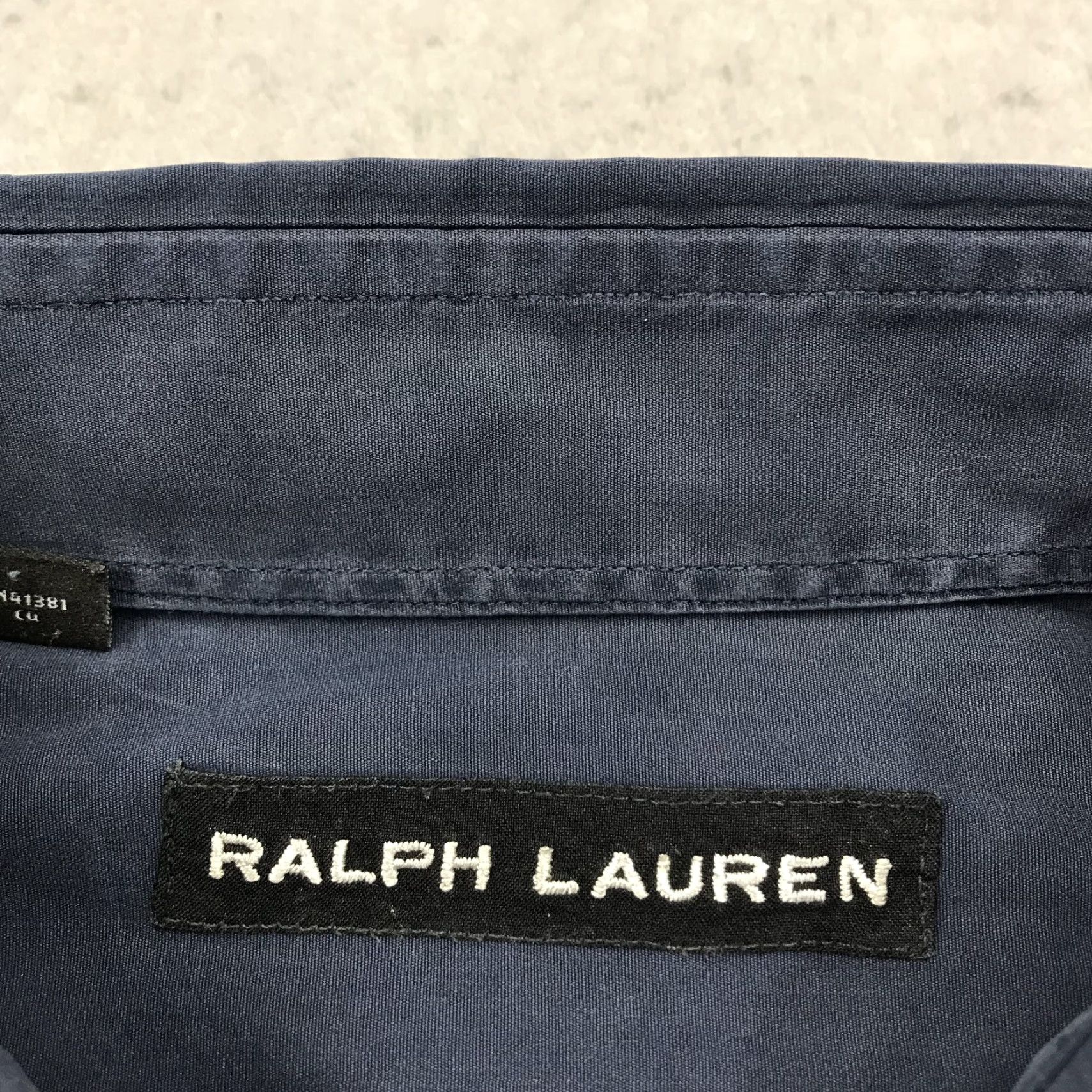 Ralph Lauren Ralph Lauren Black Label Shirt Mens XL Blue 100% Cotton Casual Designer Classic Men Button-Up Navy Blue Cotton Shirt Size US XL / EU 56 / 4 - 3 Thumbnail