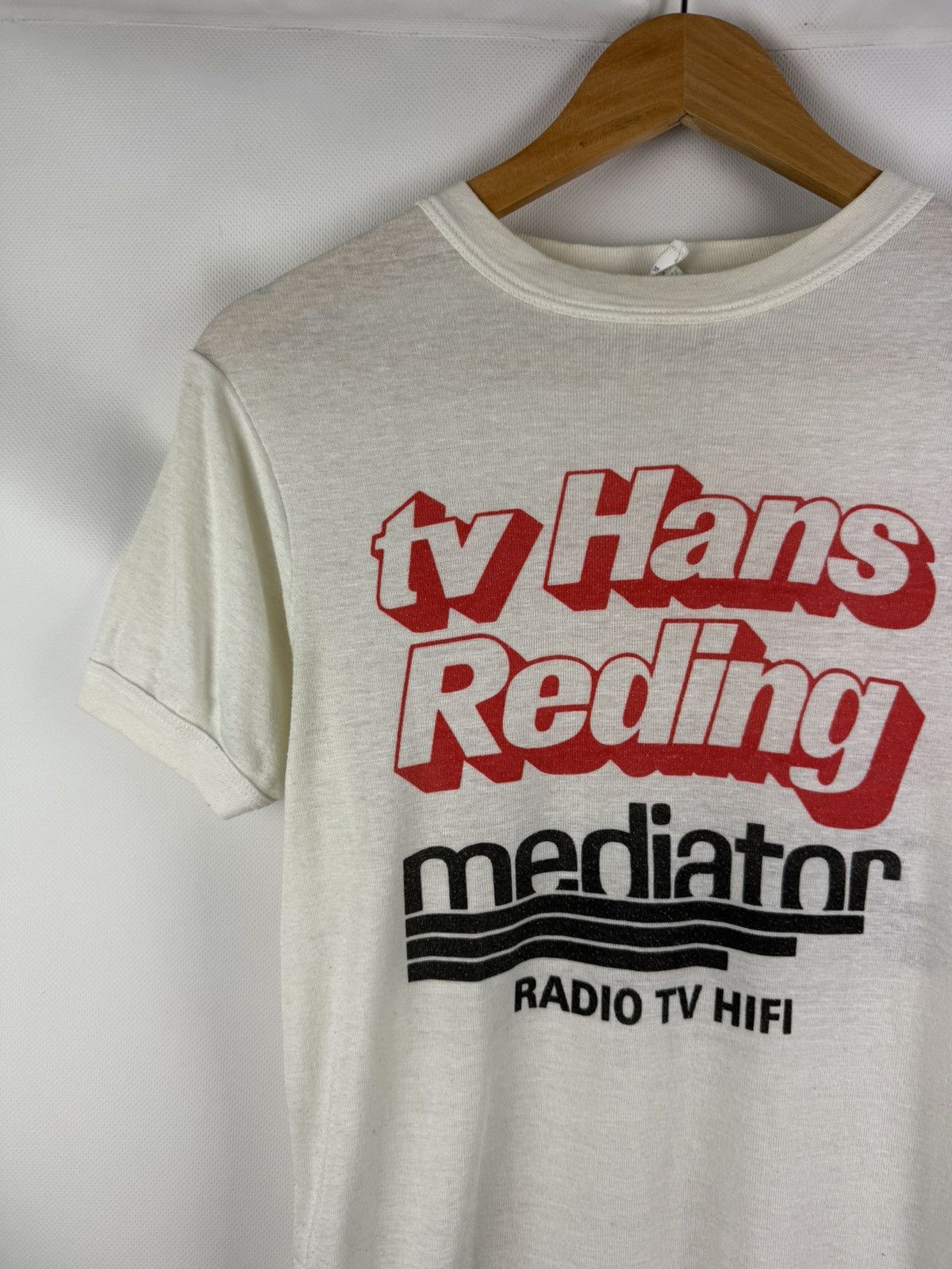 Other Vintage 80s TV Hans Reding Graphic Print Promo T Shirt Size US M / EU 48-50 / 2 - 5 Thumbnail