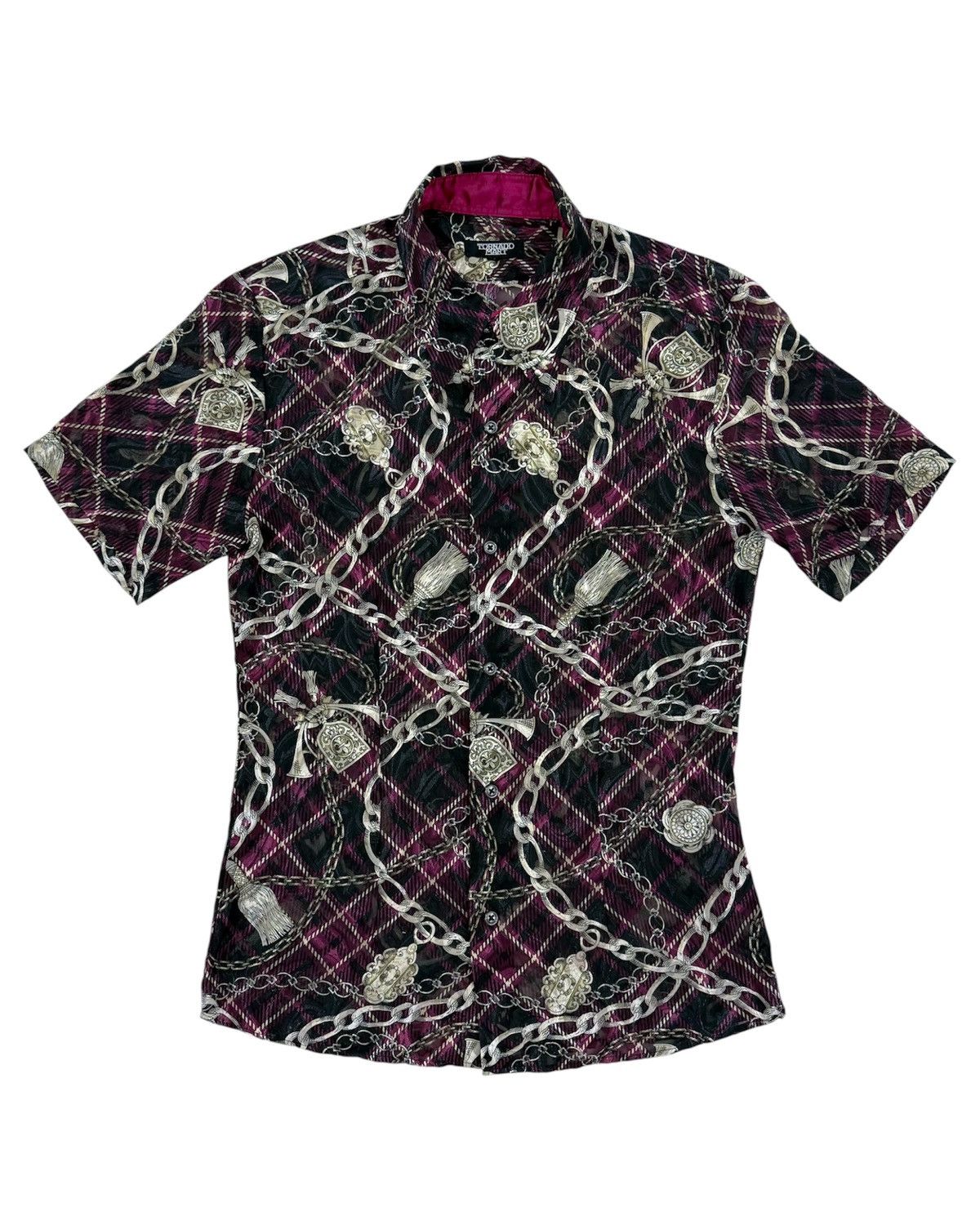 Tornado Mart Vintage Rare TORNADO MART Golden Chains Luxury Design Mesh Size US S / EU 44-46 / 1 - 1 Thumbnail