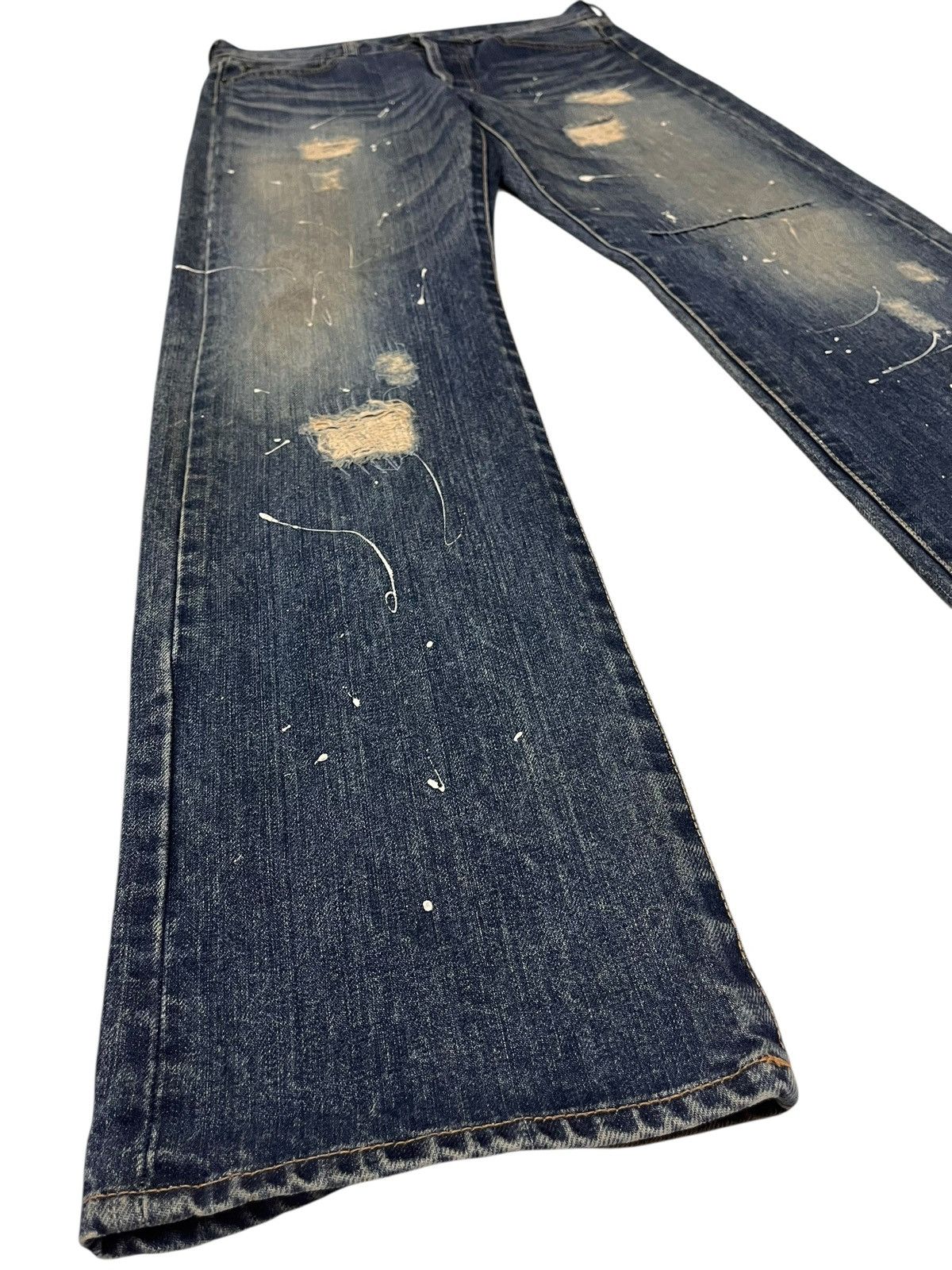 Takeo Kikuchi Japanese Brand Takeo Kikuchi Distressed Painter Jeans Size US 31 - 7 Thumbnail