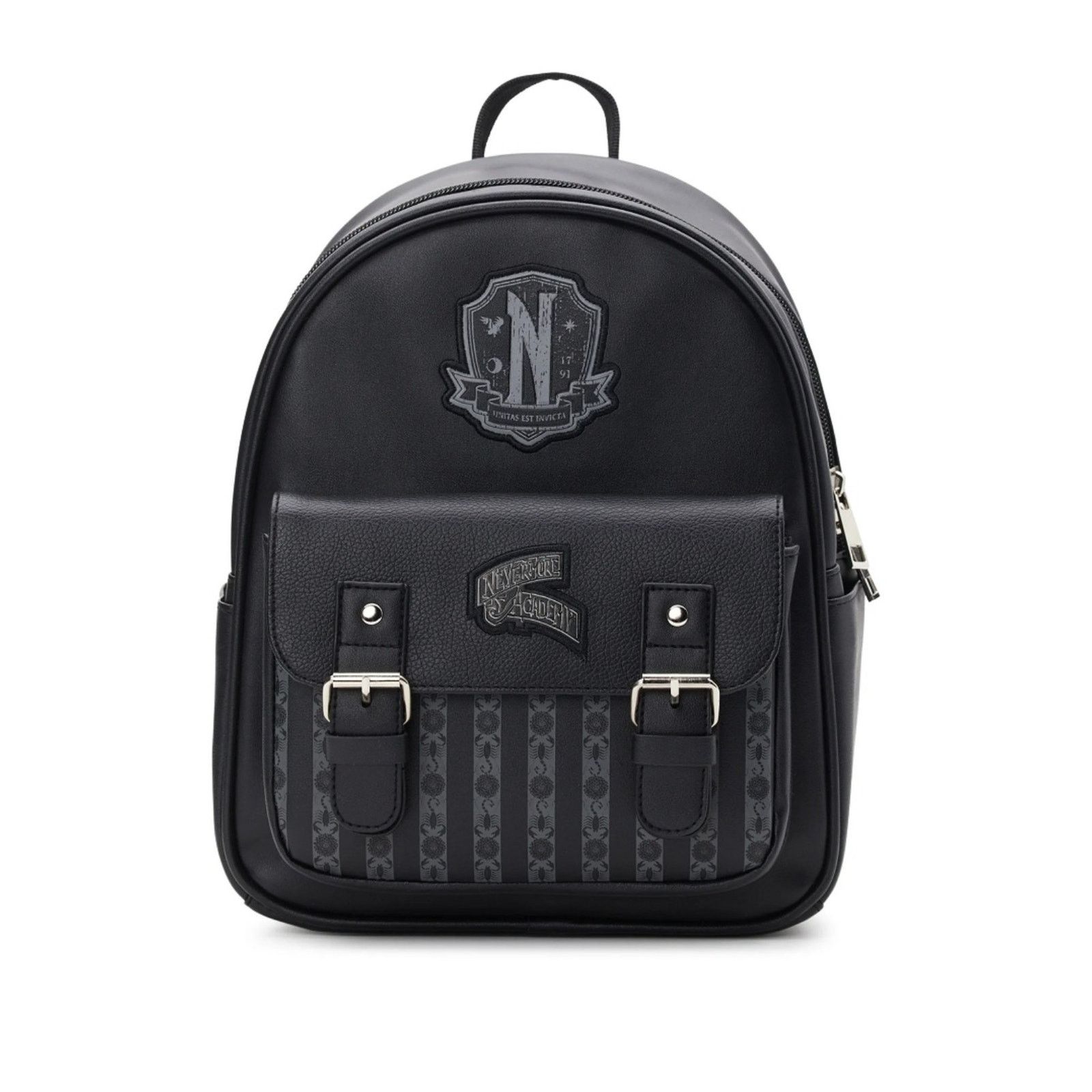 Disney Wednesday Addams Mini Backpack Black NWT Size ONE SIZE - 1 Thumbnail