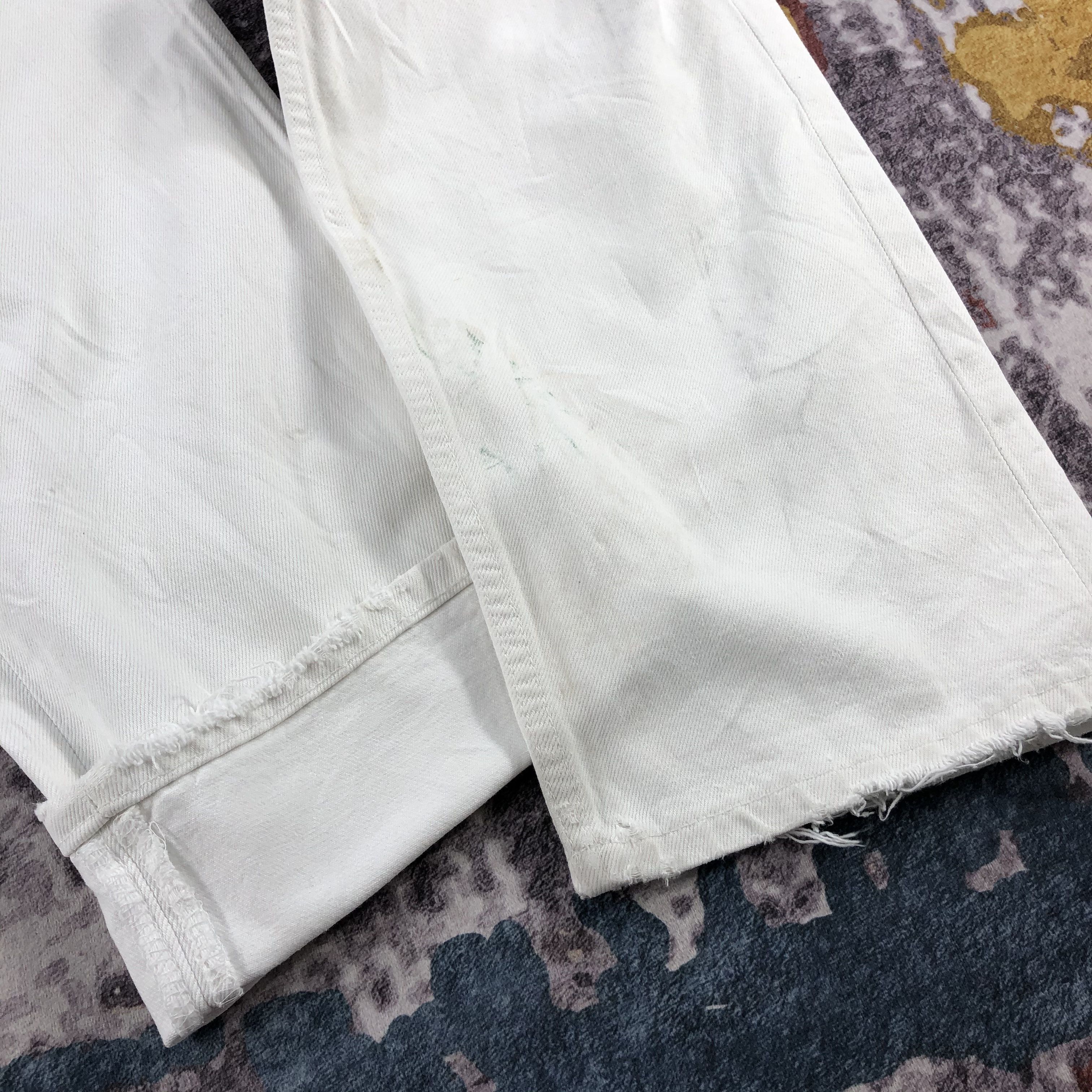 Levi's × Vintage Vintage 90s Light Wash Levis 501 Jeans - JM2311 Size US 36 / EU 52 - 6 Thumbnail