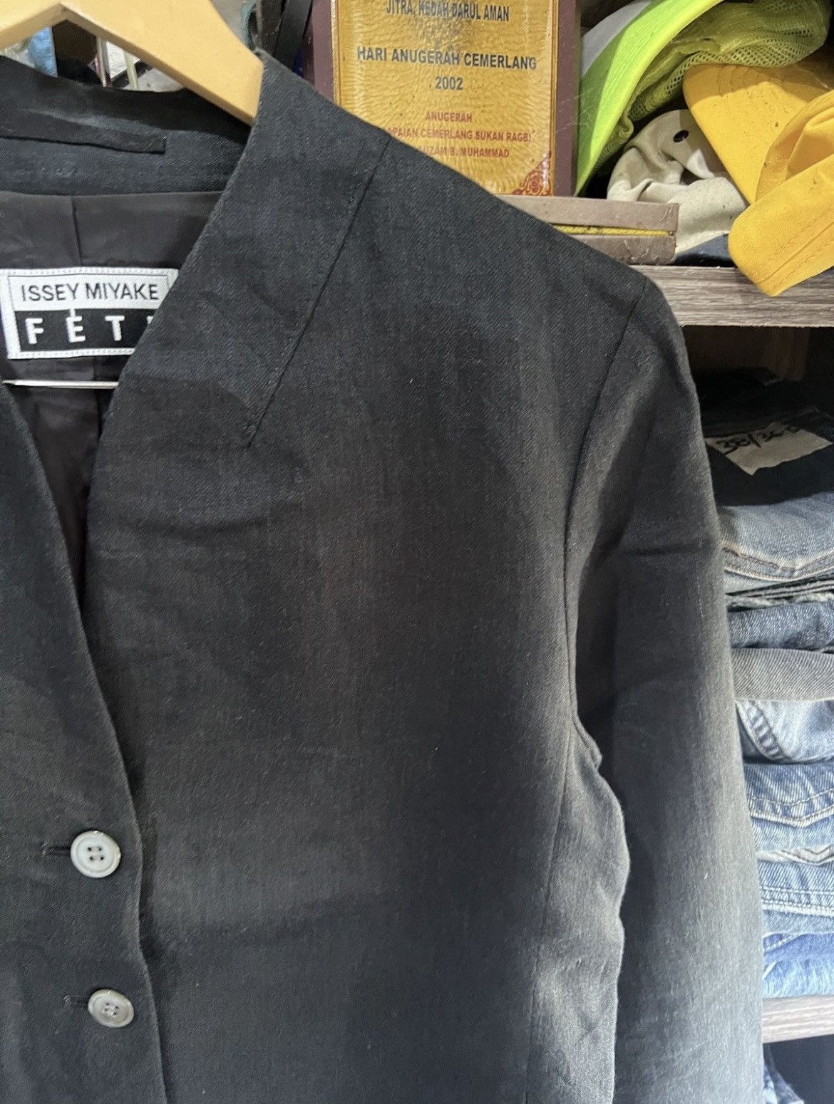 Issey Miyake 🔥Rare Issey Miyake Fete Button Jacket Size S / US 4 / IT 40 - 8 Thumbnail