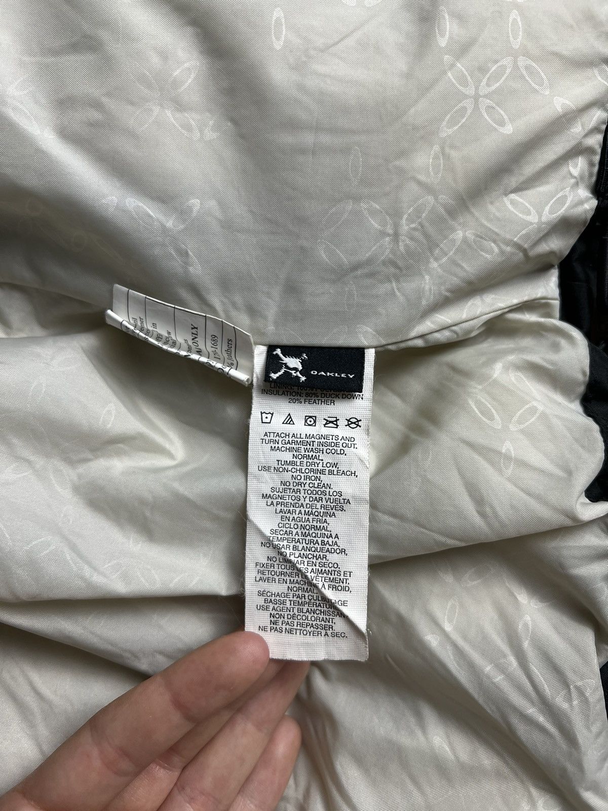 Oakley Oakley Ninja Ski Magnetic Puffer Hooded Multipocket Skull Size US M / EU 48-50 / 2 - 13 Thumbnail