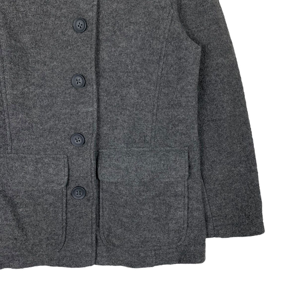 L.L. Bean L.L.BEAN Bellandi Italy Fabric Wool Button Jacket #1044-C47 Size US M / EU 48-50 / 2 - 4 Thumbnail