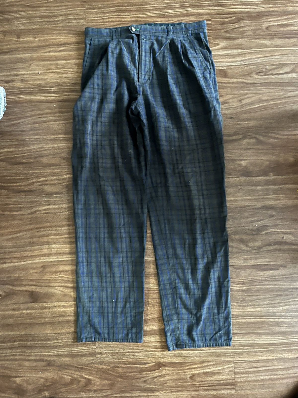 Designer × Tommy Hilfiger × Vintage Tommy Hilfiger Plaid Pants - Size 36 #plaidpants Size US 36 / EU 52 - 1 Thumbnail