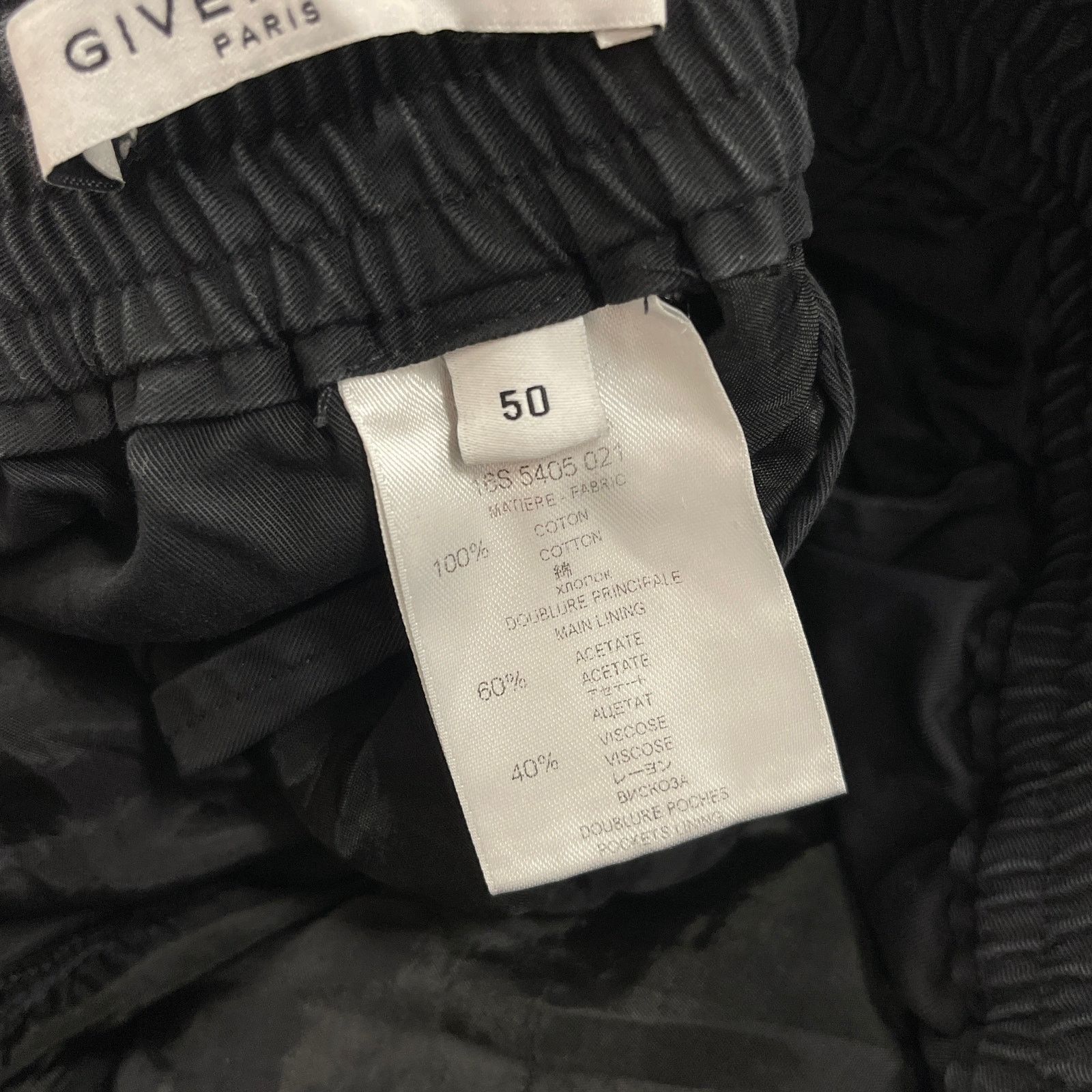 Givenchy Givenchy Banded Trousers Jogger Pants Size 50 B7 Size US 32 / EU 48 - 5 Thumbnail