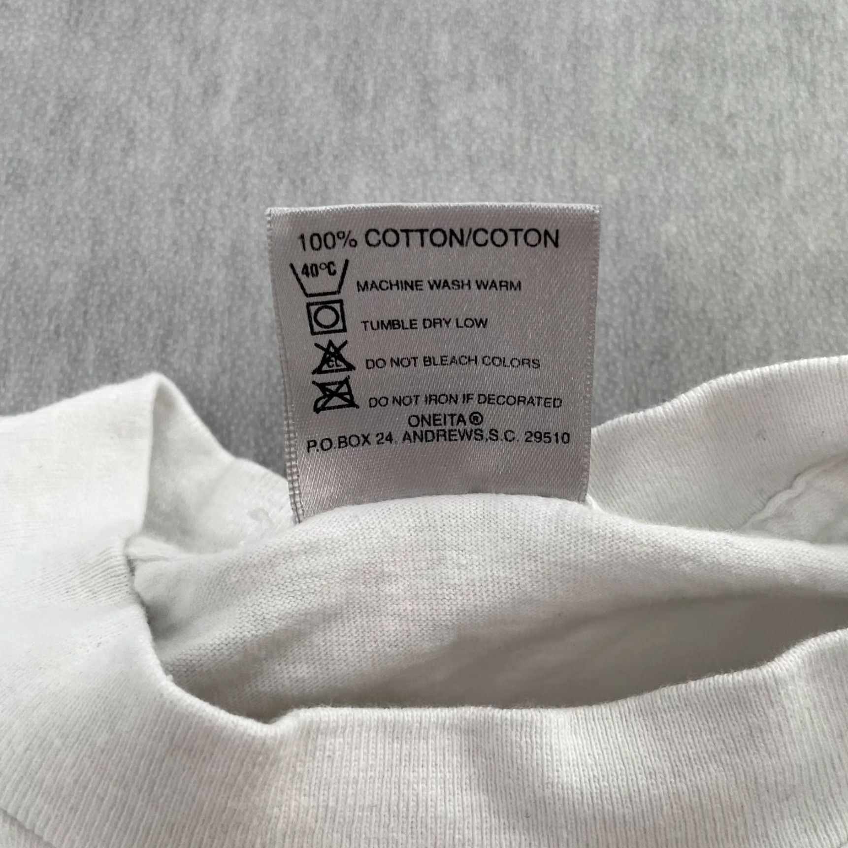 Vintage VINTAGE The Seventy Sevens Shirt Adult Large White Pray Naked Rock Band Mens 90s Size US L / EU 52-54 / 3 - 7 Thumbnail