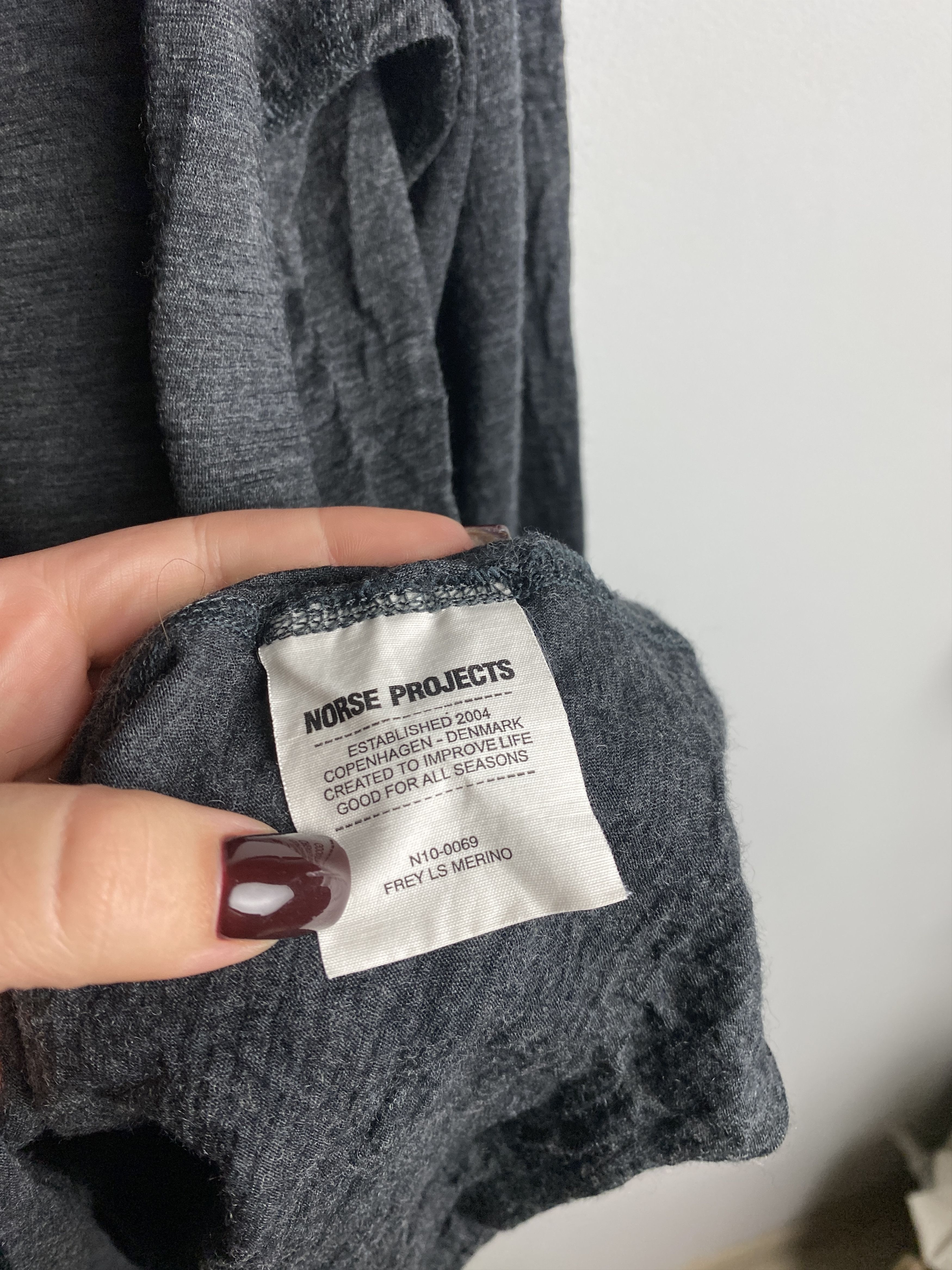 Norse Projects Norse Projects Frey Ls Merino long sleeve wool casual Size US M / EU 48-50 / 2 - 4 Thumbnail