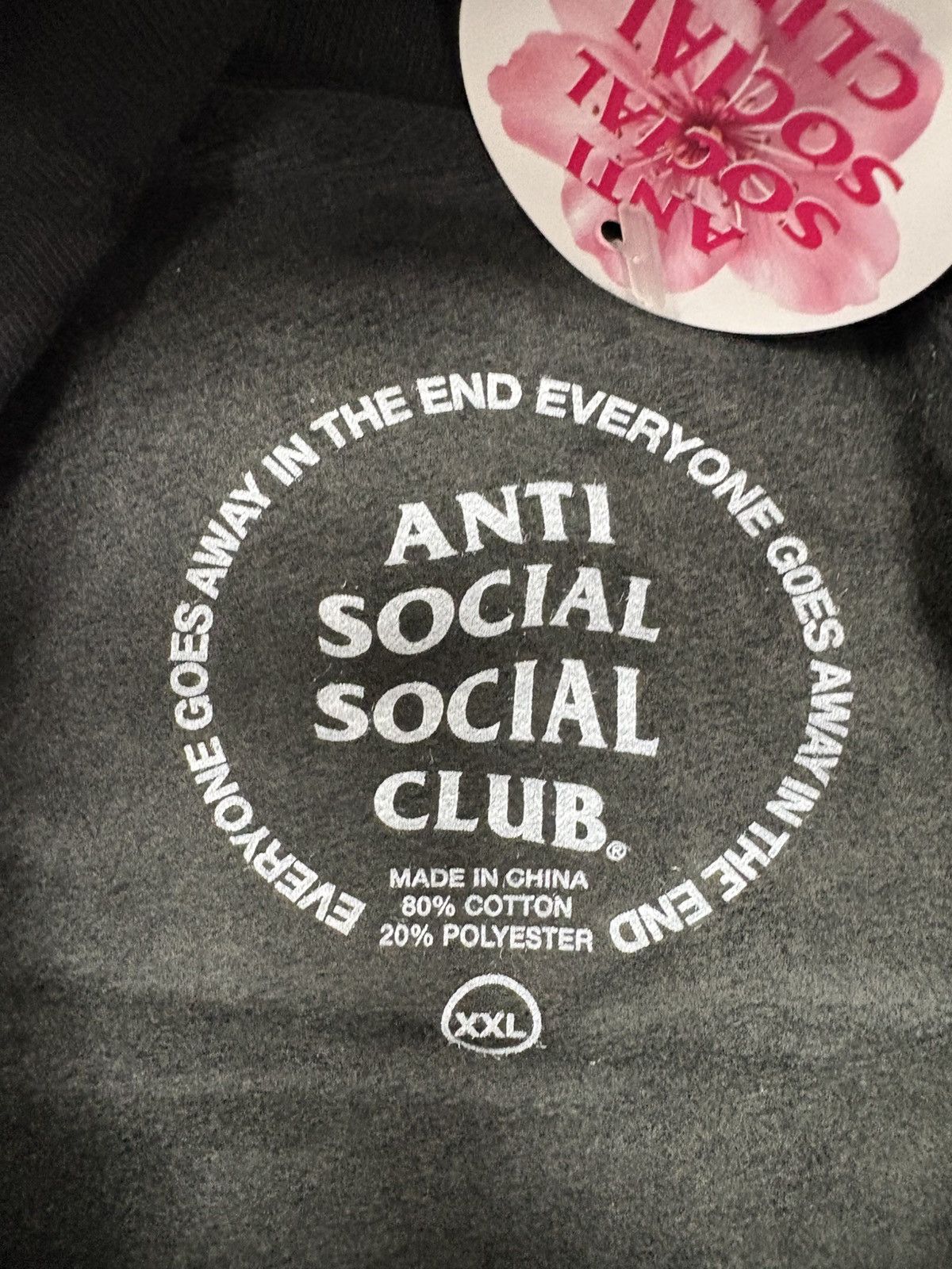 Anti Social Social Club Anti Social Social Club Lupercalia Hoodie "Black" Size US XXL / EU 58 / 5 - 5 Thumbnail