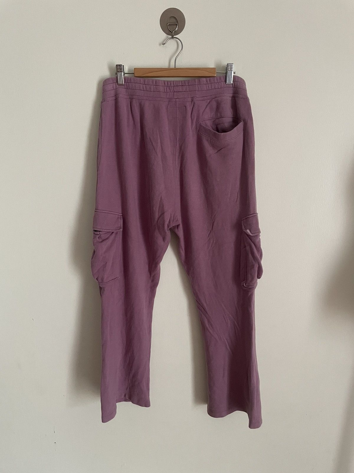 Japanese Brand Purple Things Kikuno Kurihara Flap Pocket Side Cargo Pants Size US 31 - 2 Thumbnail