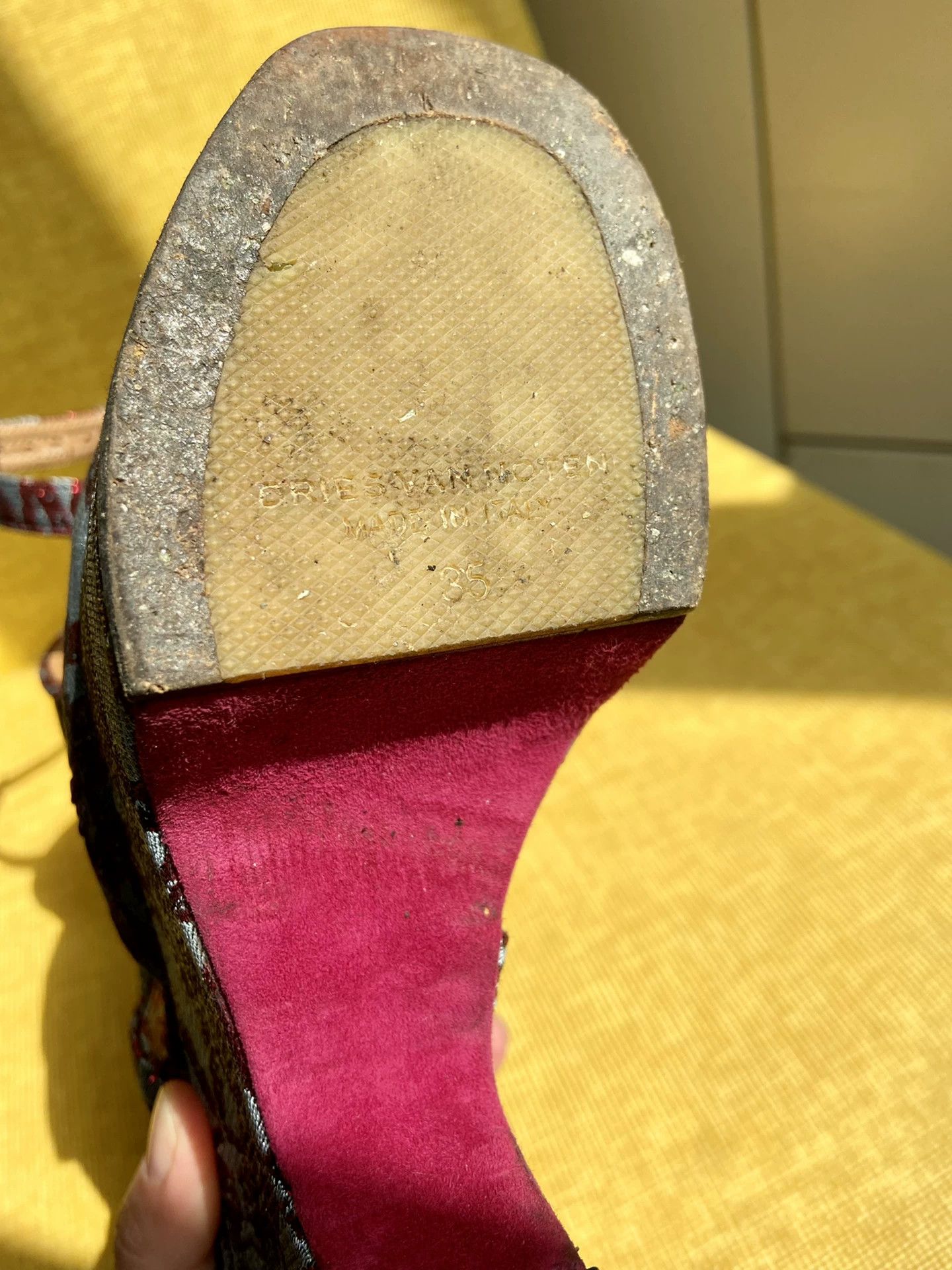 Dries Van Noten Dries Van Noten DVN Runway Shoe Women's 35 Size US 4.5 / IT 34.5 - 9 Thumbnail