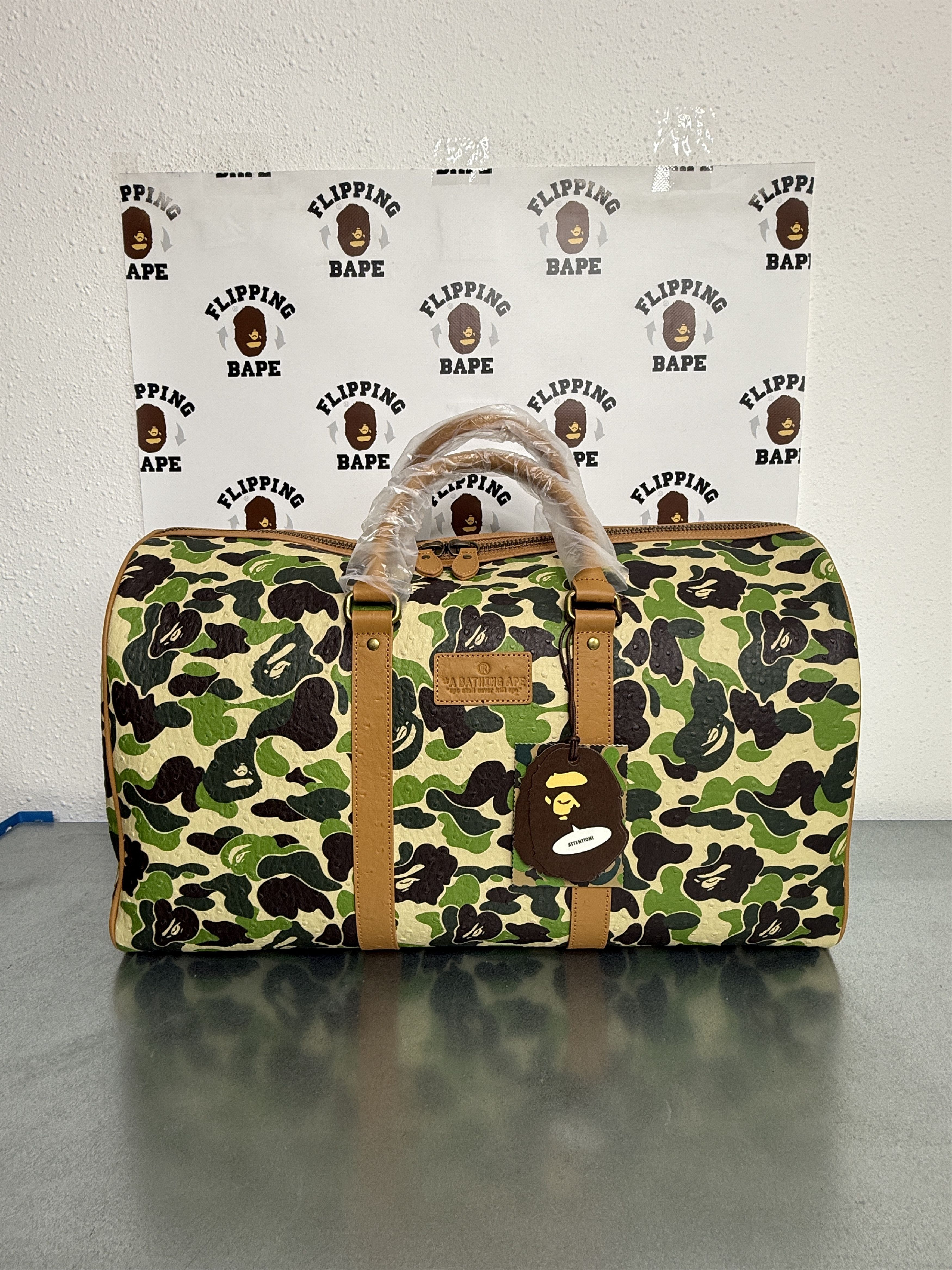 Bape BAPE ABC CAMO PU BOSTON BAG Size ONE SIZE - 1 Thumbnail