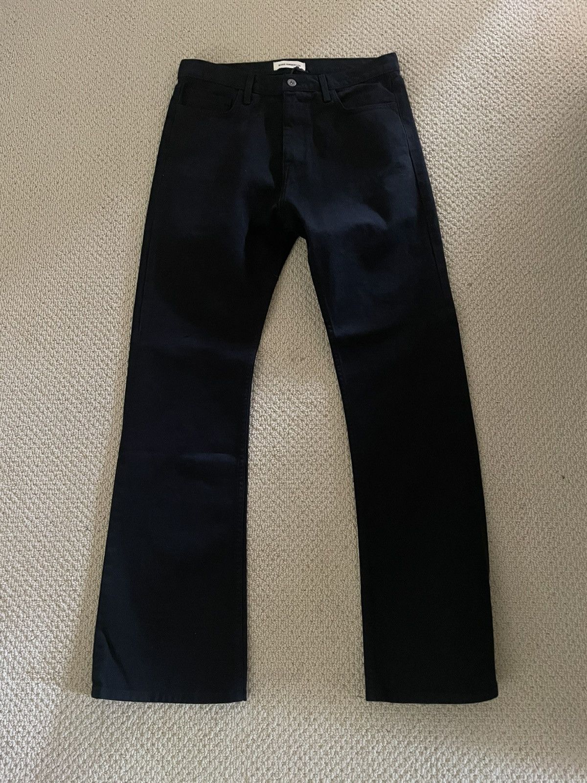 Bare Knuckles Bare knuckles flared jeans black Size US 32 / EU 48 - 1 Thumbnail