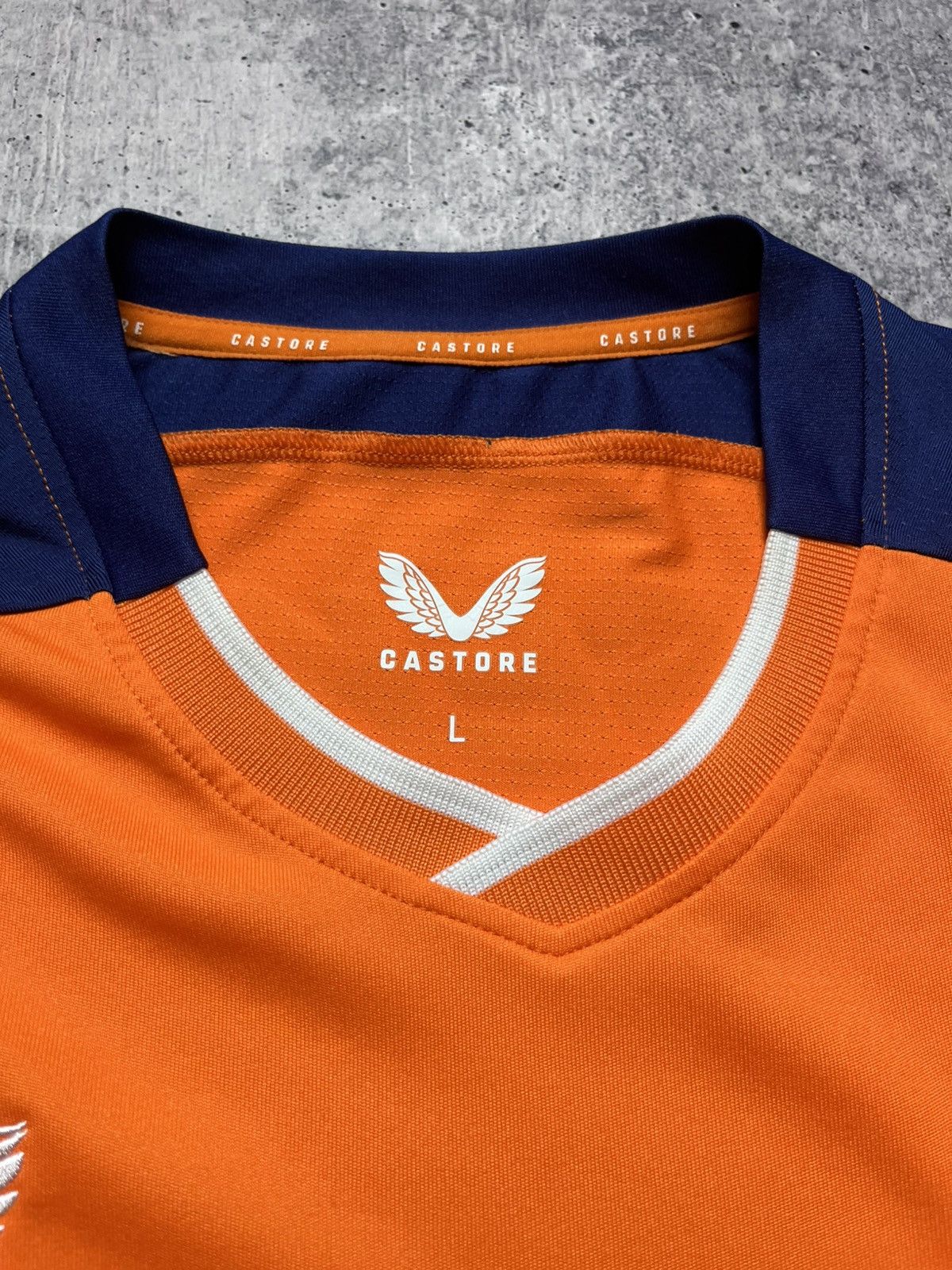 Castore Glasgow Rangers 2022/2023 Third Football SoccerJersey Size L Size US L / EU 52-54 / 3 - 7 Thumbnail