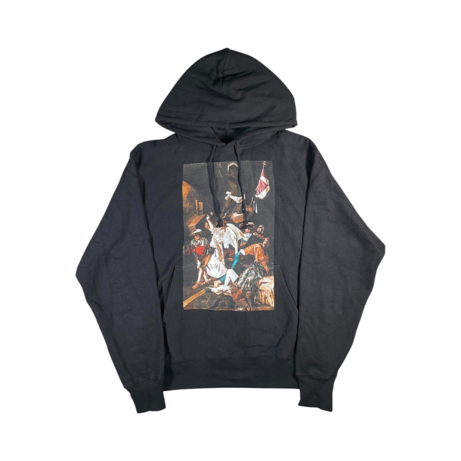 DENIM TEARS Denim Tears Pyrex Caravaggio Black Hoodie Size US M / EU 48-50 / 2 - 1 Thumbnail