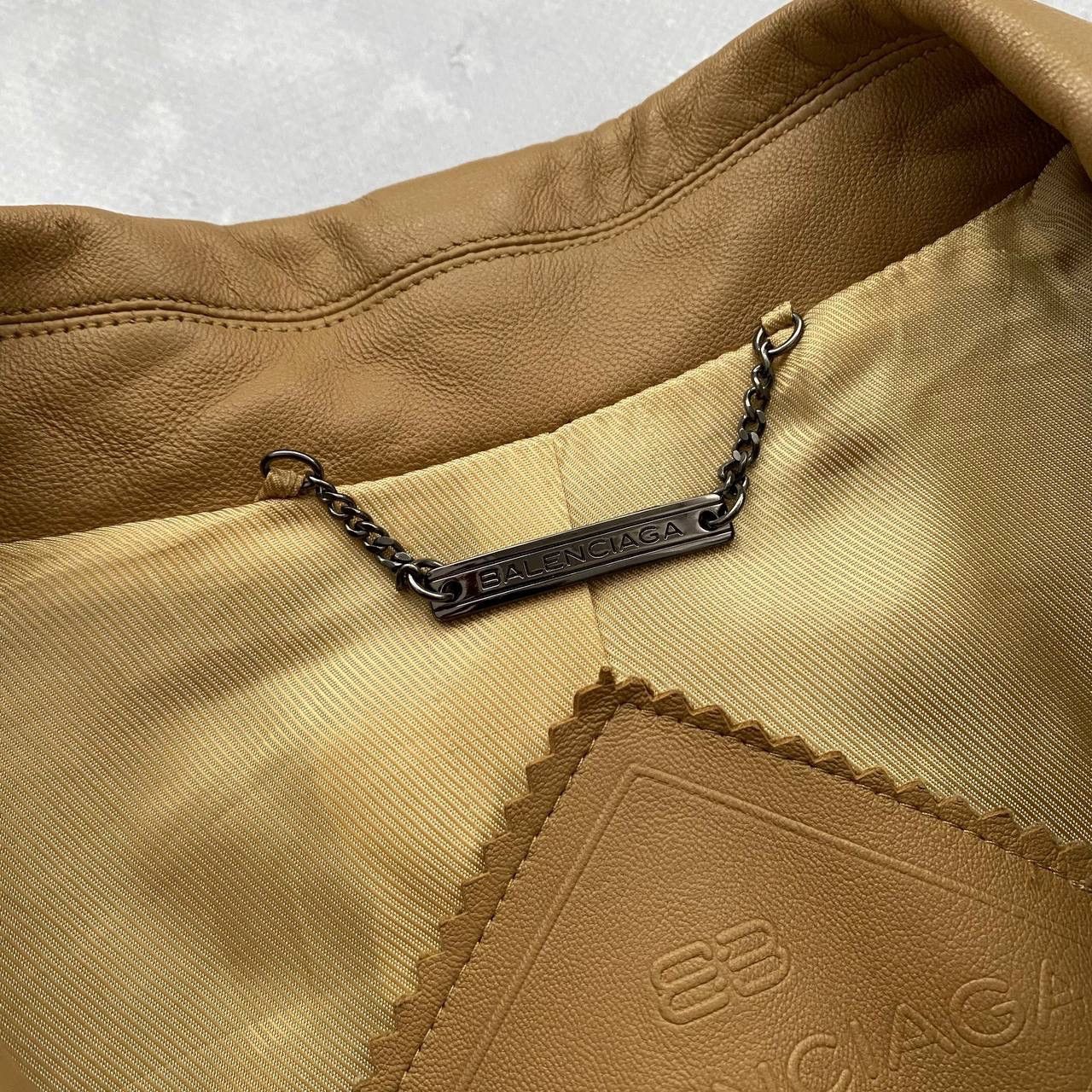 Balenciaga Balenciaga leather jacket vintage rare 90s ! Size US L / EU 52-54 / 3 - 5 Thumbnail