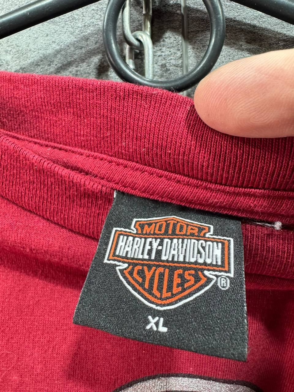 Vintage Vintage 2000 Harley Davidson Las Vegas Long Sleeve T-Shirt Size US XL / EU 56 / 4 - 8 Thumbnail