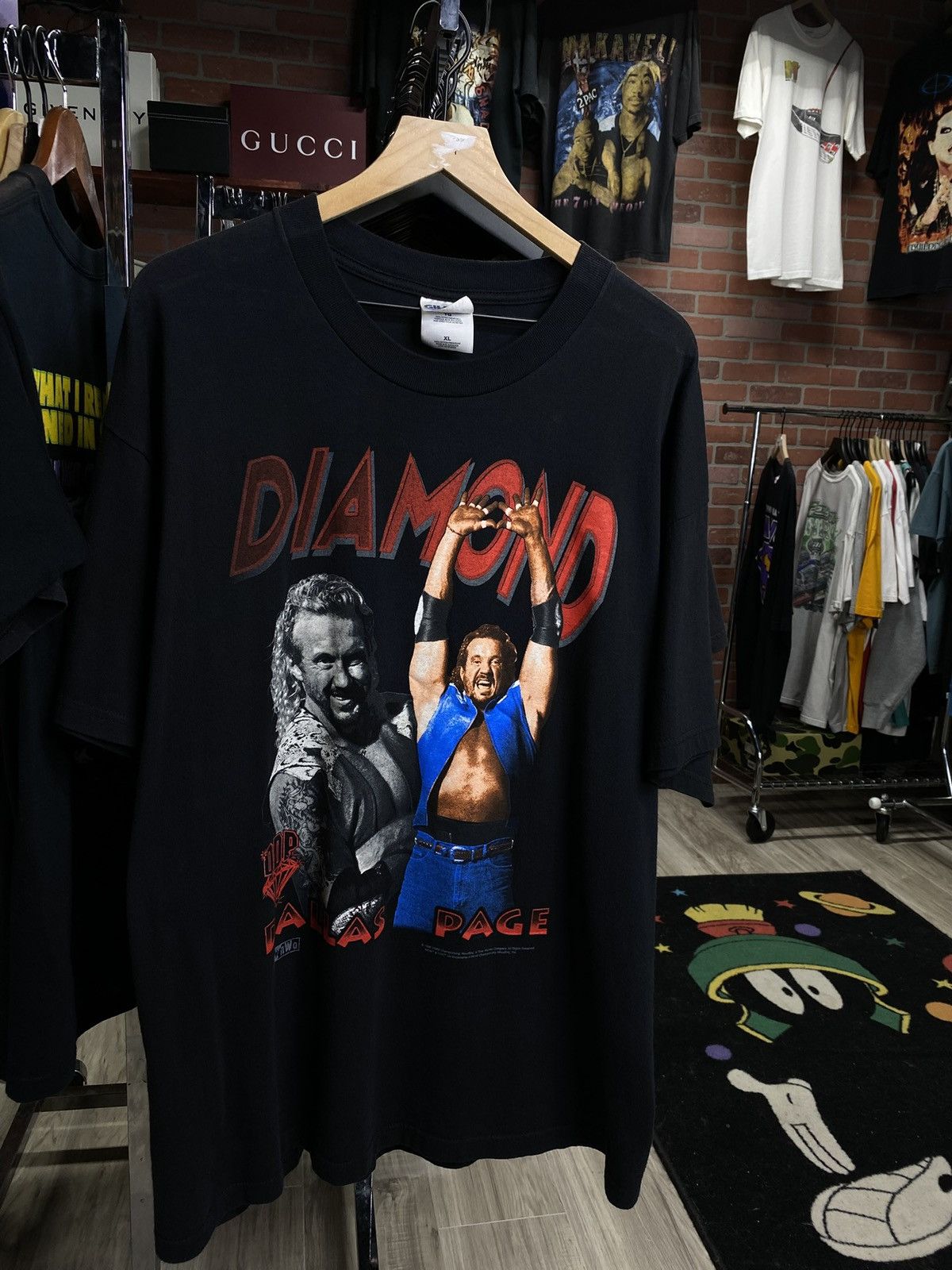Vintage Vintage 1998 Diamond Dallas Page Nwo T-Shirt XLarge Size US XL / EU 56 / 4 - 6 Thumbnail