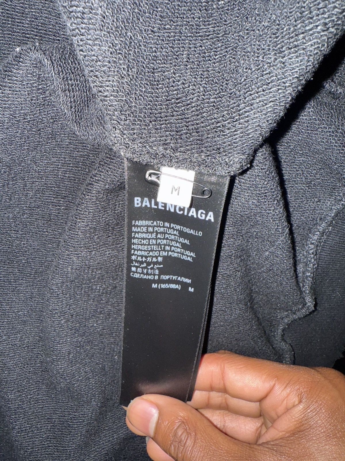 Balenciaga Balenciaga Gaffer Mud Hoodie Size US M / EU 48-50 / 2 - 5 Thumbnail