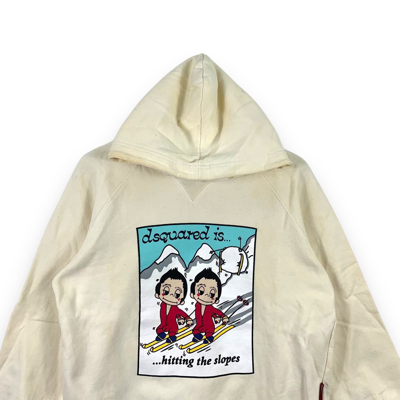 Dsquared2 DSQUARED D2 Made In Italy White Hooded Sweatshirts Size US S / EU 44-46 / 1 - 2 Thumbnail