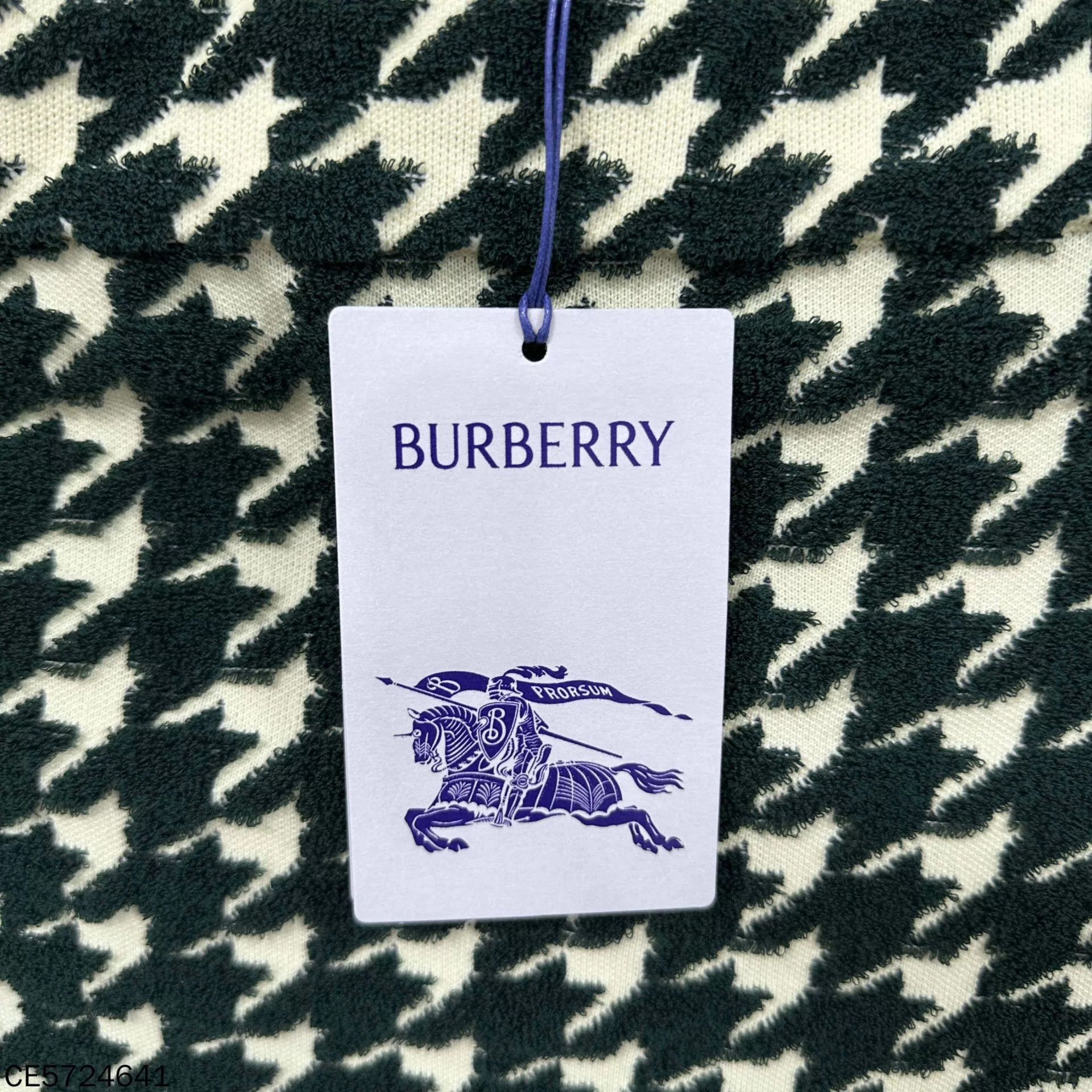 Burberry Burberry Checked Flocked Short Skirt Dark Green M Size 27" / US 4 / IT 40 - 6 Thumbnail