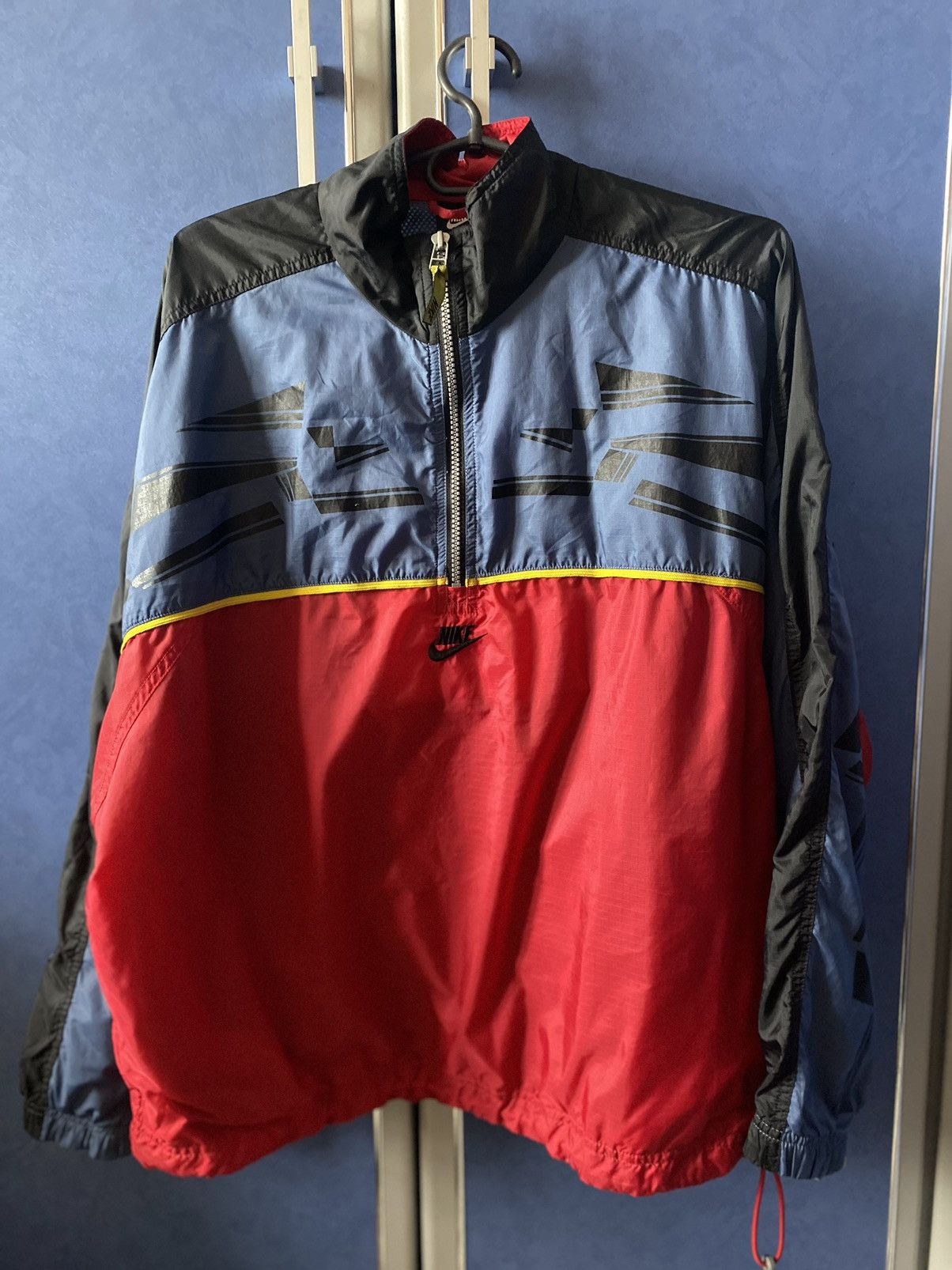 Nike × Vintage Vintage Nike track anorak jacket Y2K Size US M / EU 48-50 / 2 - 1 Thumbnail