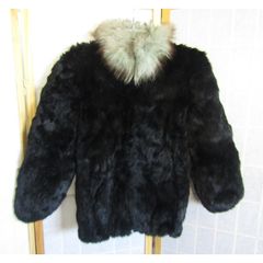 Genuine Rabbit Fur Coat (Made in Hong Kong)