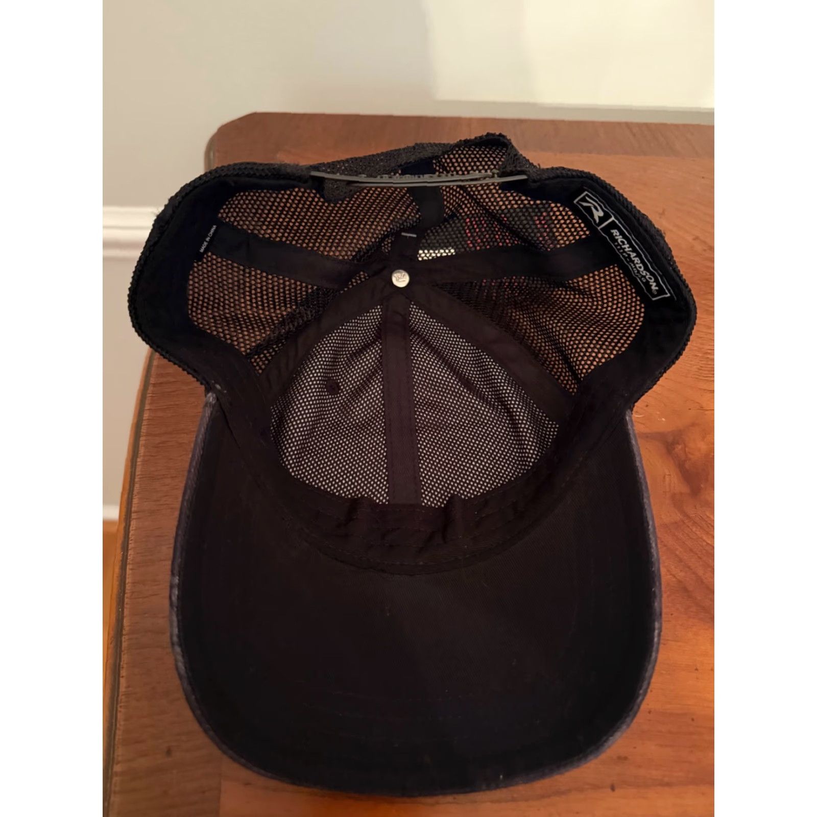 Vintage Richardson NEW KISS Music Band Logo Patch Adjustable Baseball Cap Black Hat Men One Size Adjustable Cap Mens Black Music Concert Cardigan? Size ONE SIZE - 4 Thumbnail