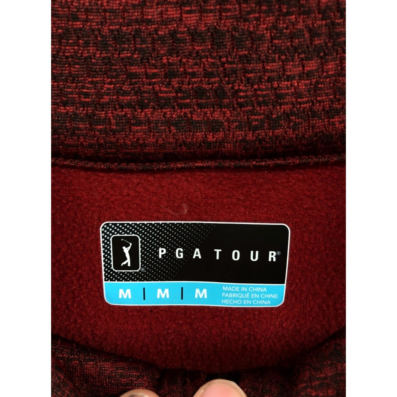 PGA Tour PGA TOUR Sweatshirt Mens M Long Sleeve Mock Neck Pullover 1/4 Zip Red Shirt Men Regular Size M PGA Tour Hoodie? Size US M / EU 48-50 / 2 - 6 Thumbnail
