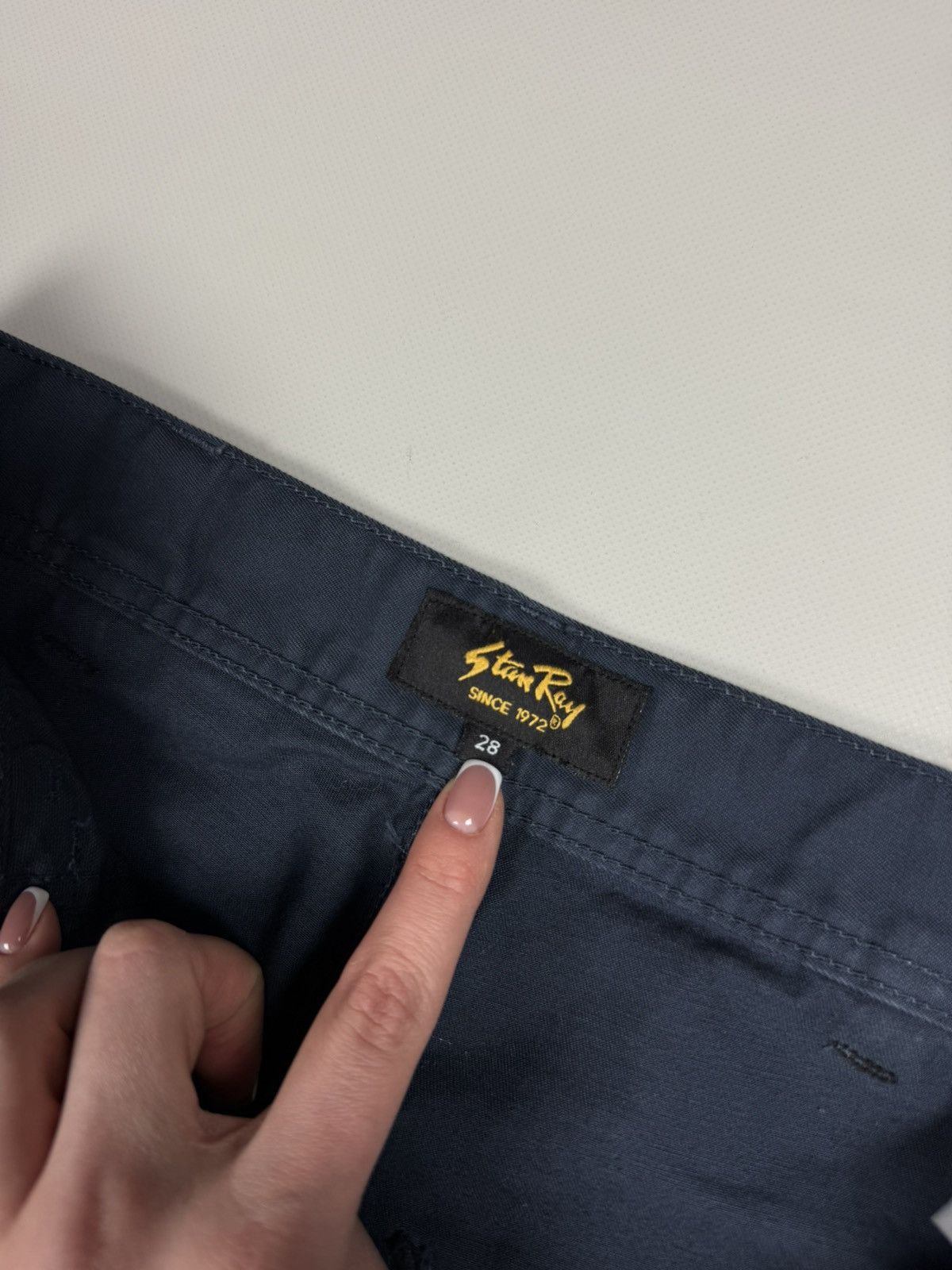 Stan Ray Stan Ray Men’s Workwear Carpenter Cargo Denim Pants Jeans Size US 28 / EU 44 - 14 Thumbnail