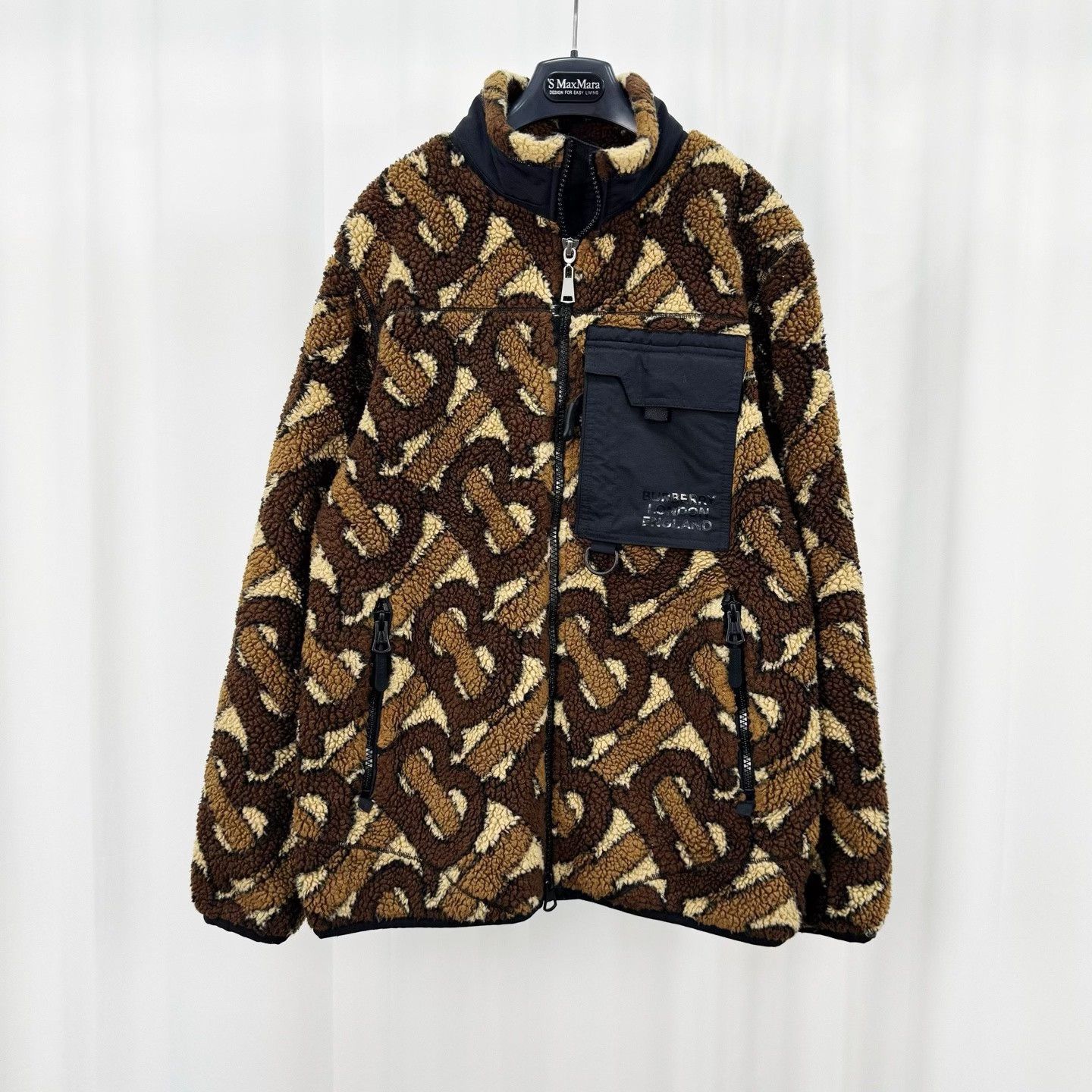 Burberry Burberry Fleece All-Over Print Jacket Size US M / EU 48-50 / 2 - 1 Thumbnail