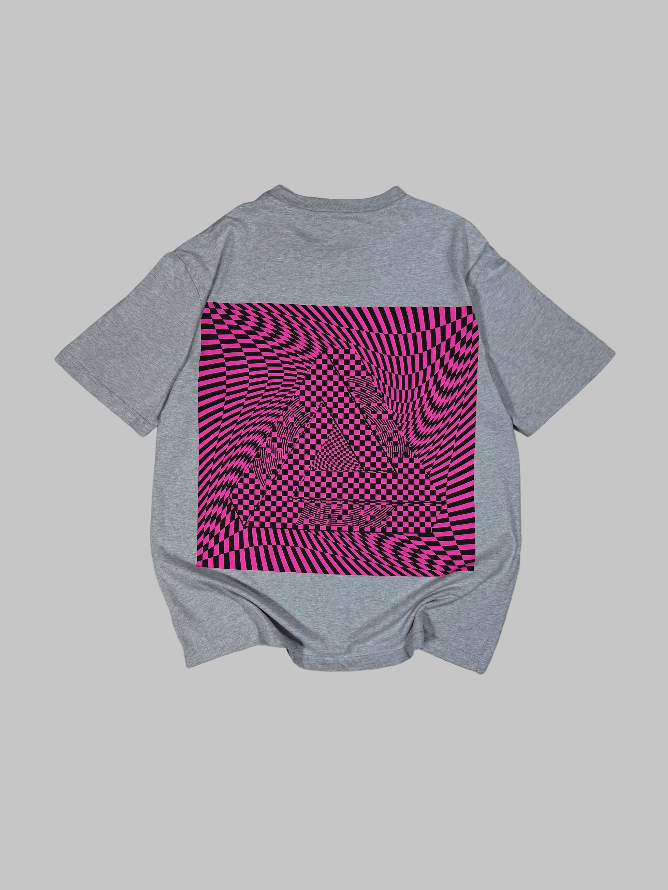 Palace Palace Mash Eye Tee Pink Green Skateboarding Oversized Size US XL / EU 56 / 4 - 1 Thumbnail