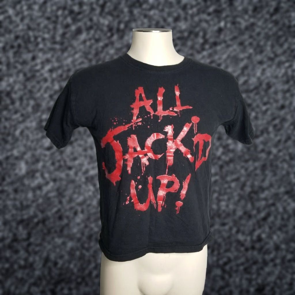 Vintage VINTAGE Universal Studios Halloween Horror Nights 2015 All Jacked Up T Shirt Mens XS Cropped Size US XS / EU 42 / 0 - 1 Thumbnail